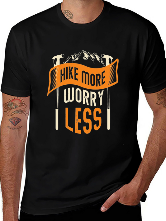Hike More Worry Less Graphic Tee