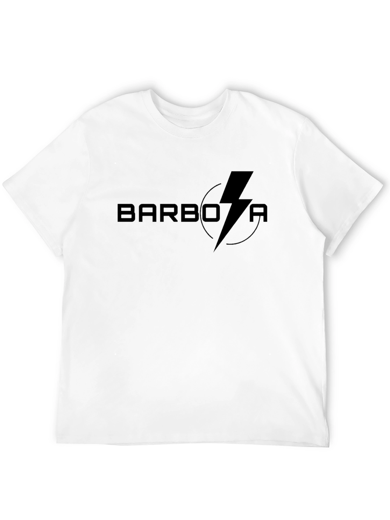 Barbosa Lightning Bolt Graphic Black T-Shirt