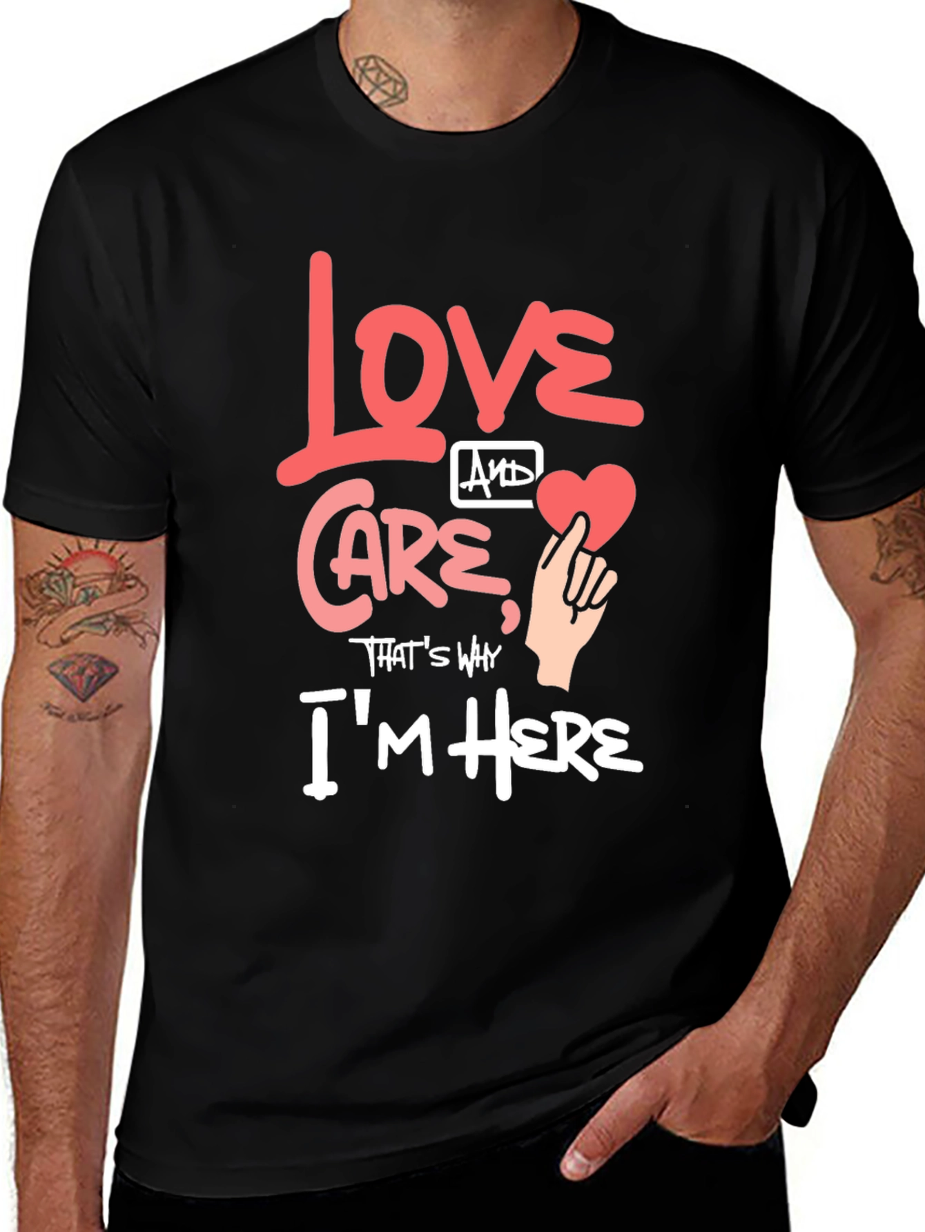 Love and Care T-Shirt - Show Your Support!