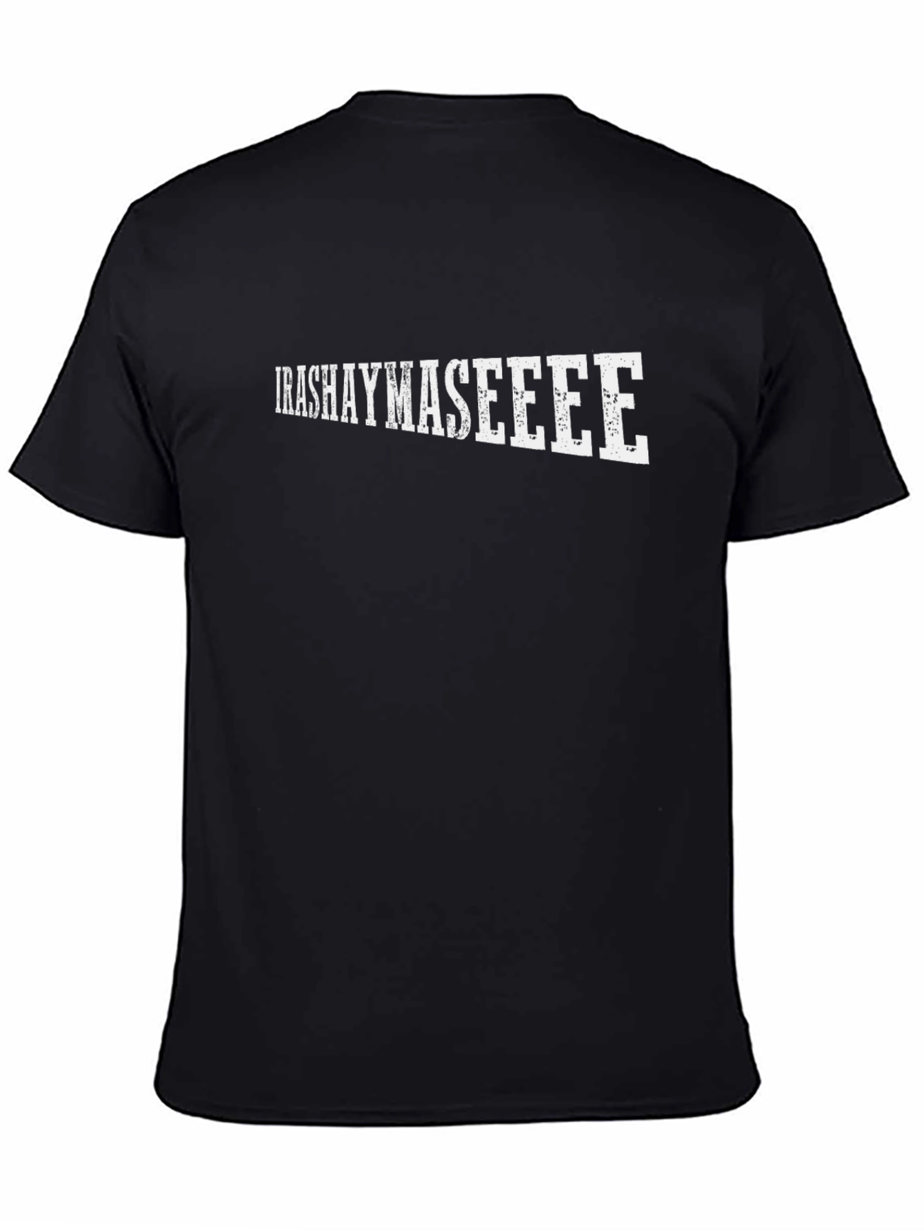 Irashaymaseef Tee - Classic Black T-Shirt