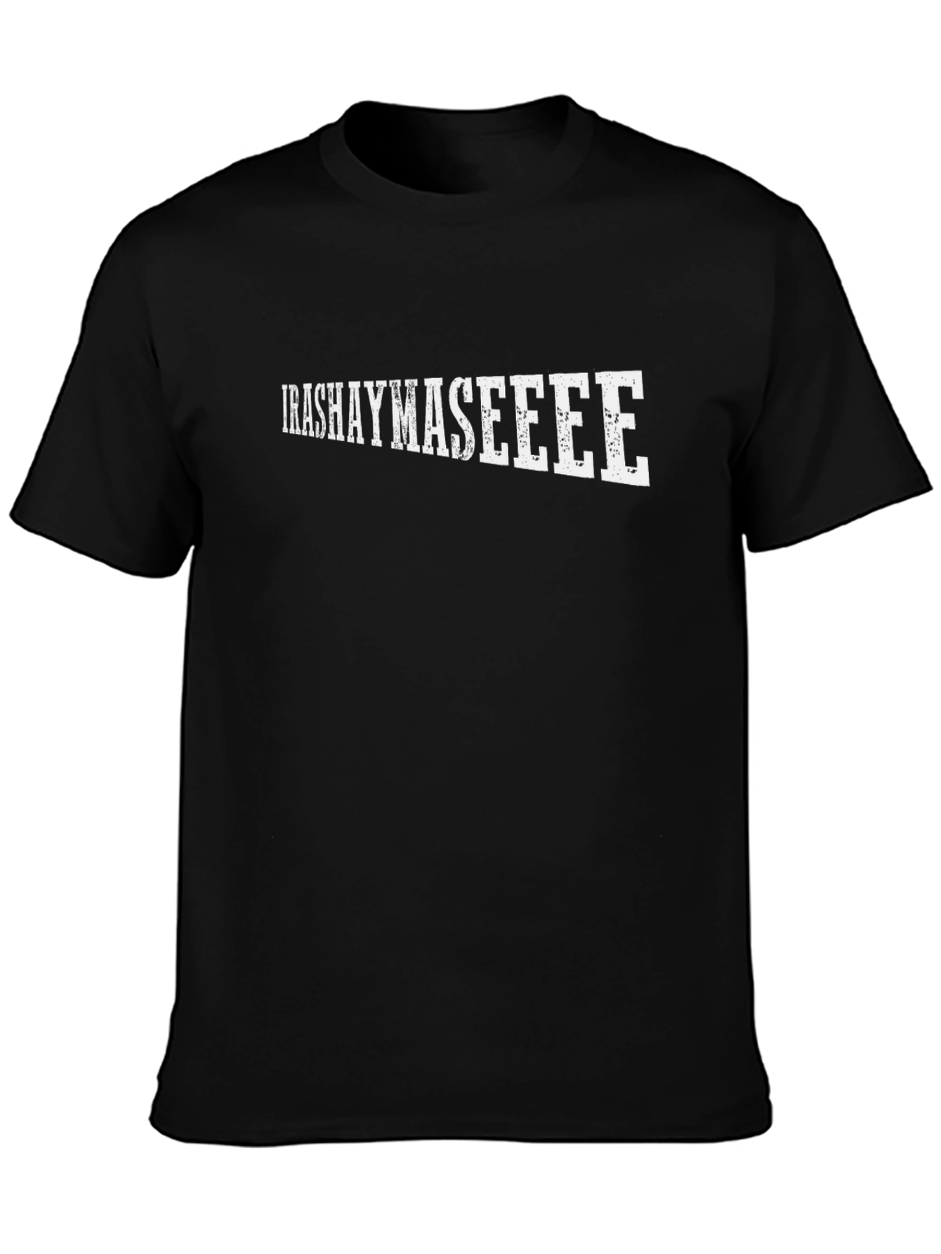 Irashaymaseef Tee - Classic Black T-Shirt