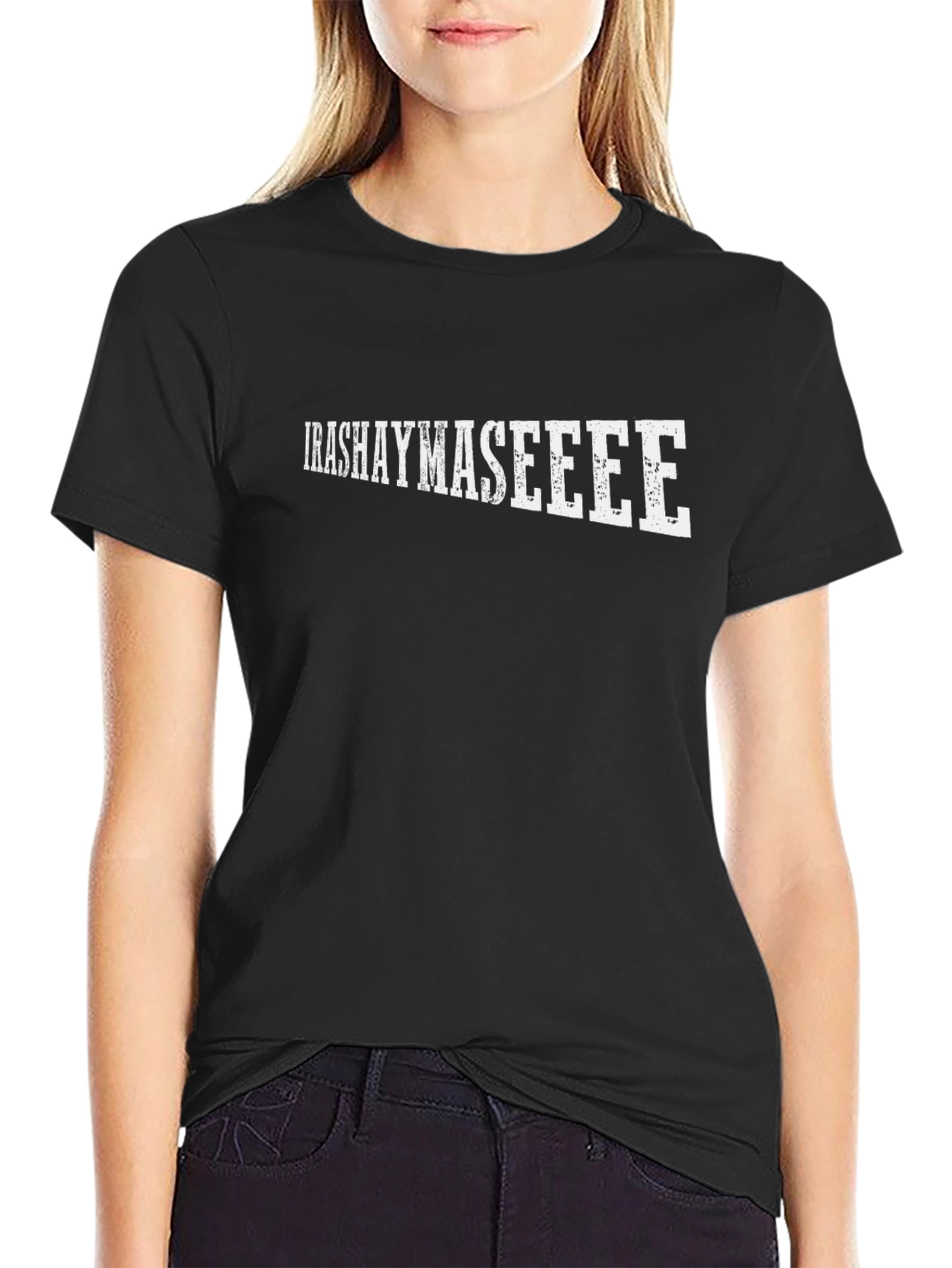 Irashaymaseef Tee - Classic Black T-Shirt