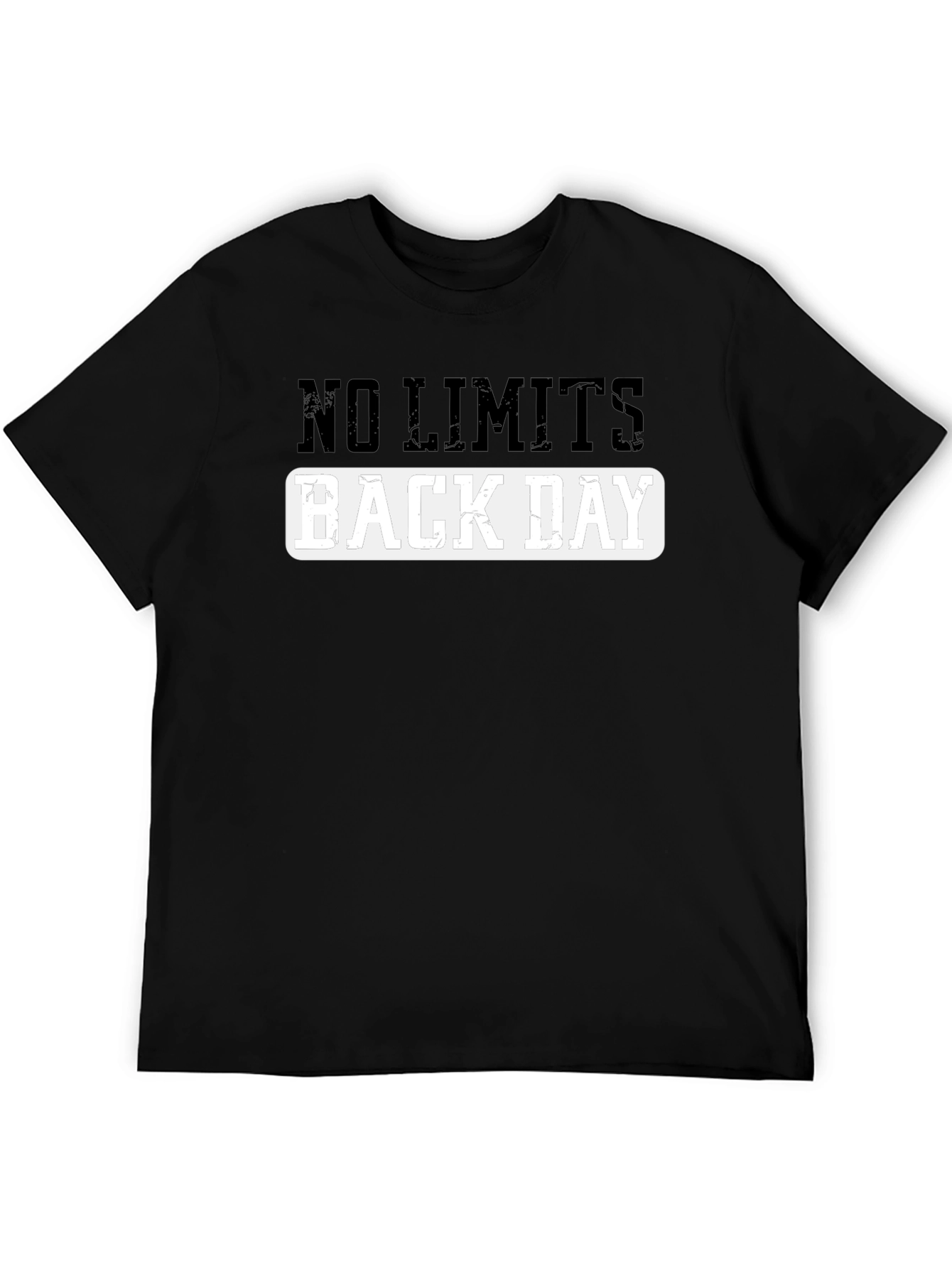 No Limits Back Day Black T-Shirt
