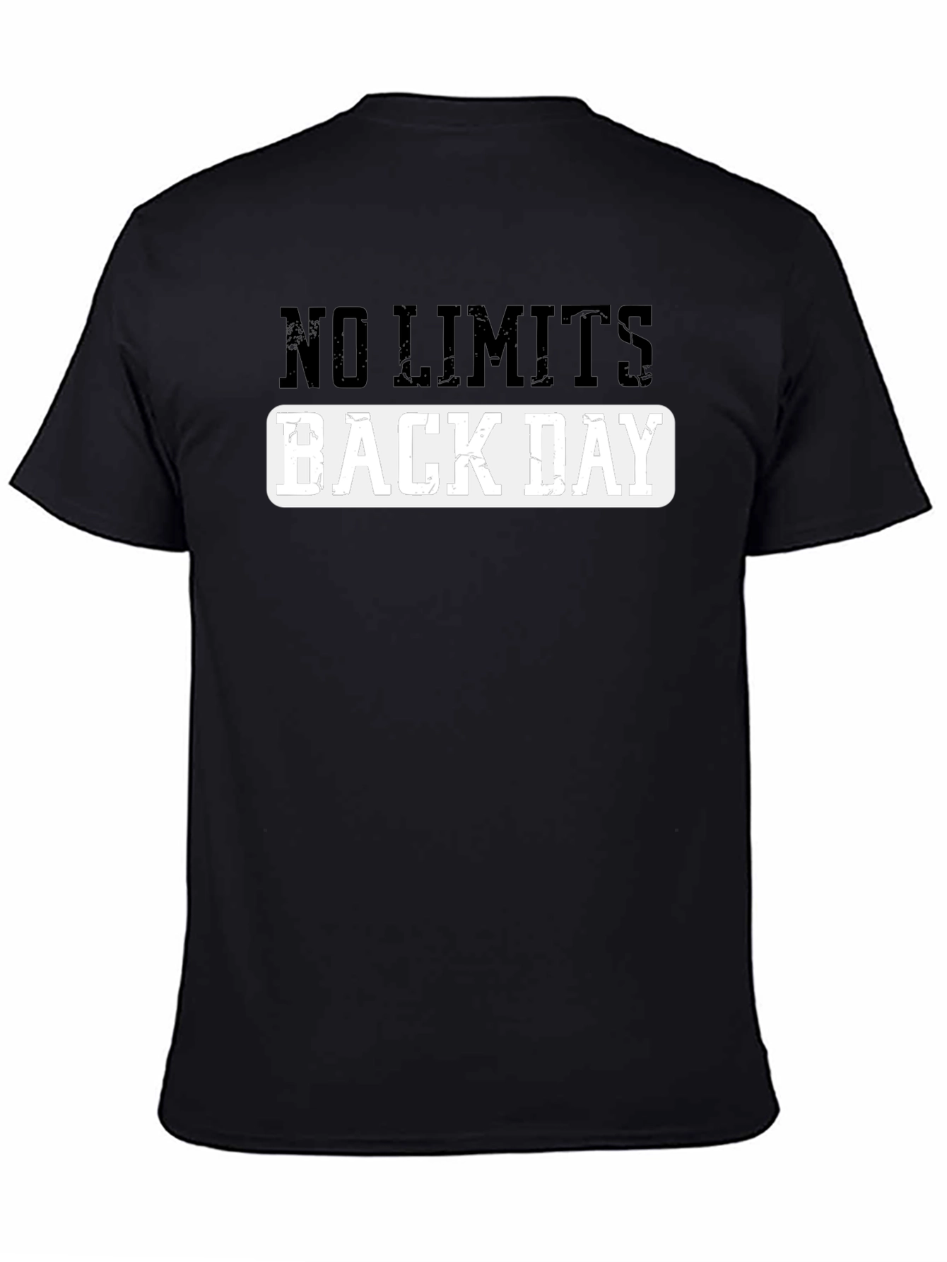 No Limits Back Day Black T-Shirt