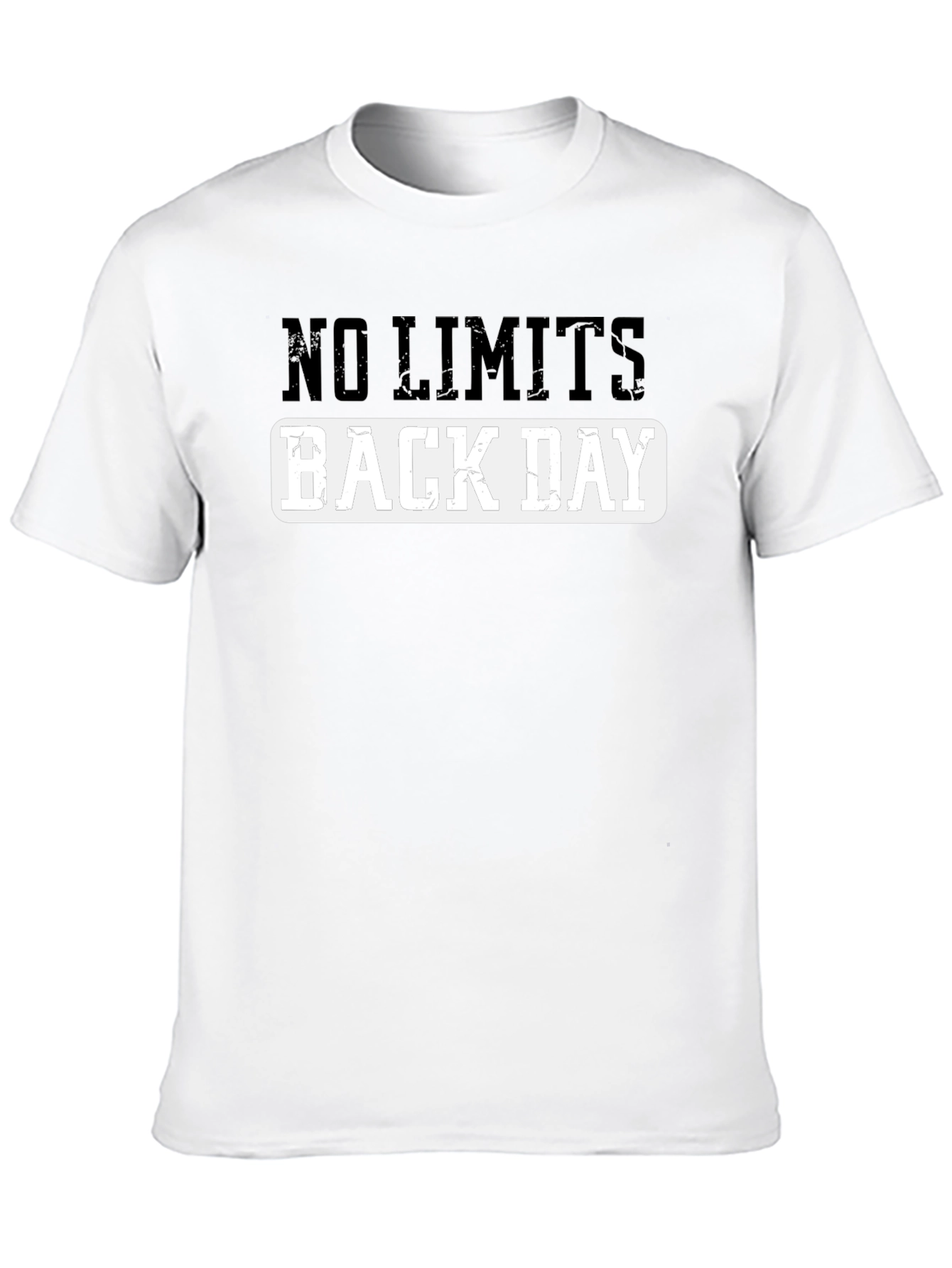 No Limits Back Day Black T-Shirt