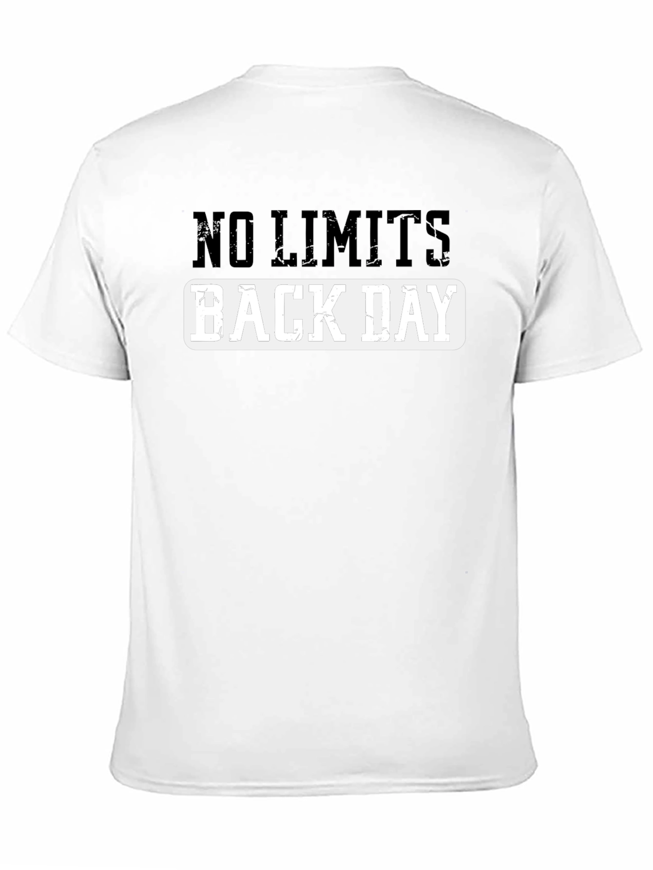 No Limits Back Day Black T-Shirt