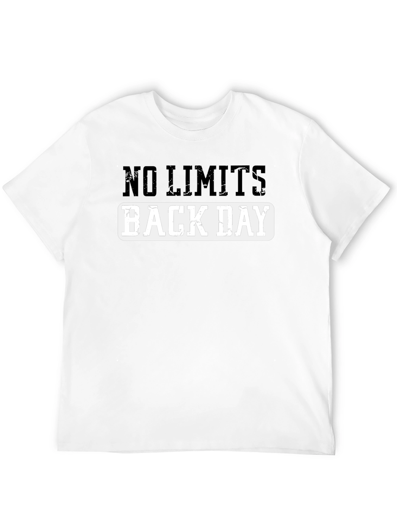 No Limits Back Day Black T-Shirt