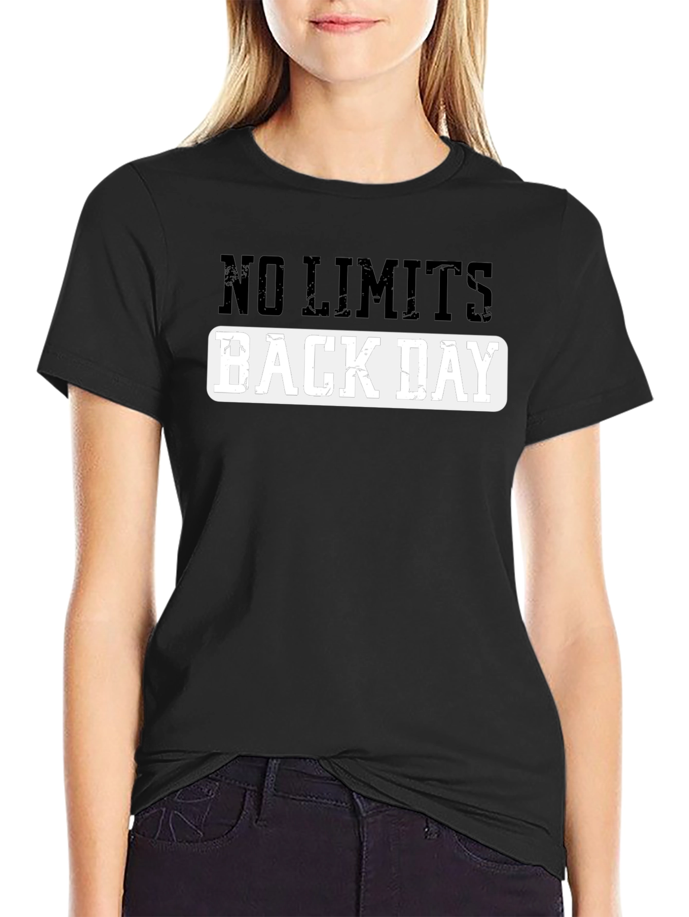 No Limits Back Day Black T-Shirt