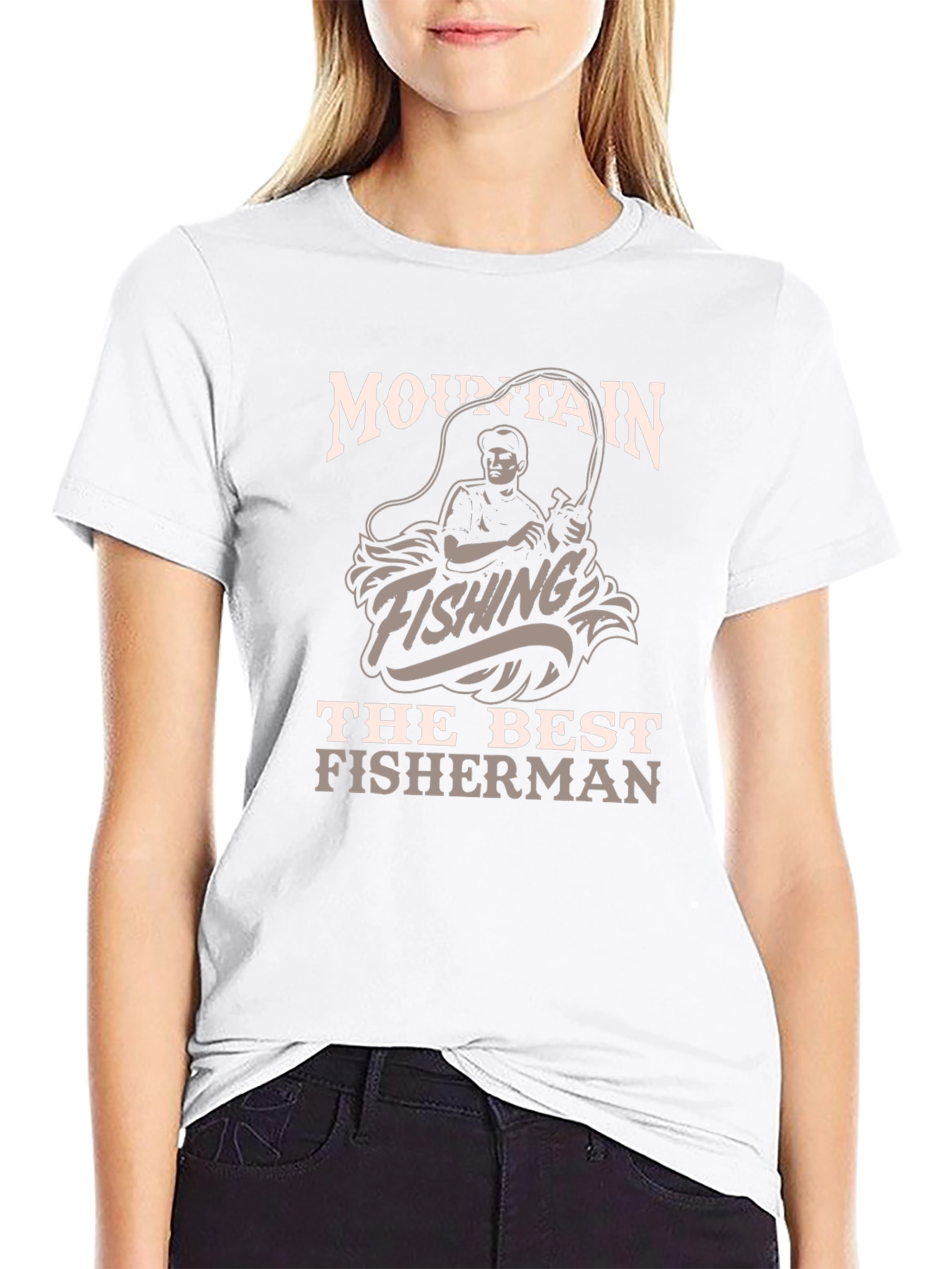 Mountain Fishing T-Shirt - The Best Fisherman Tee