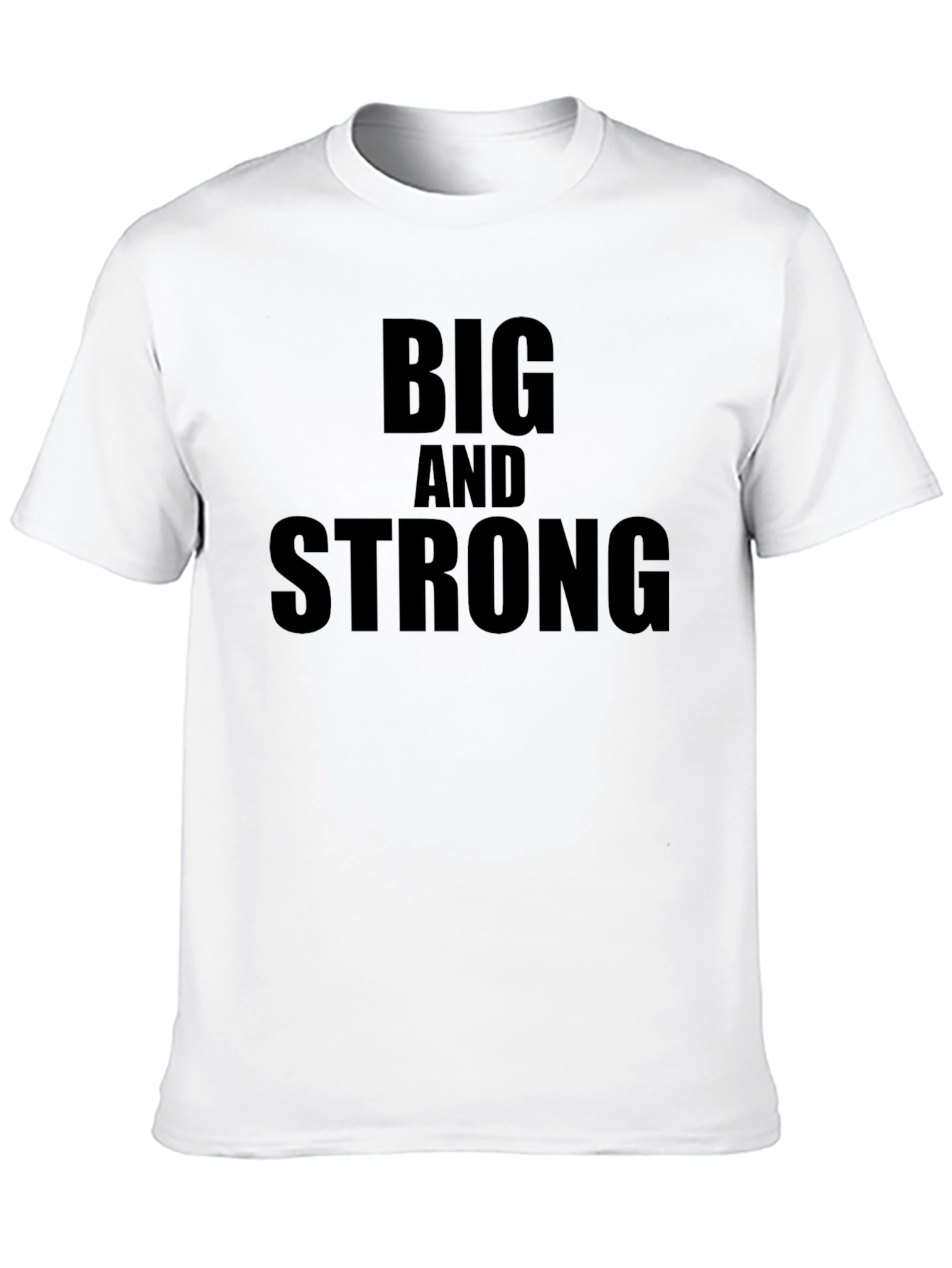 Big and Strong Graphic Tee - Black
