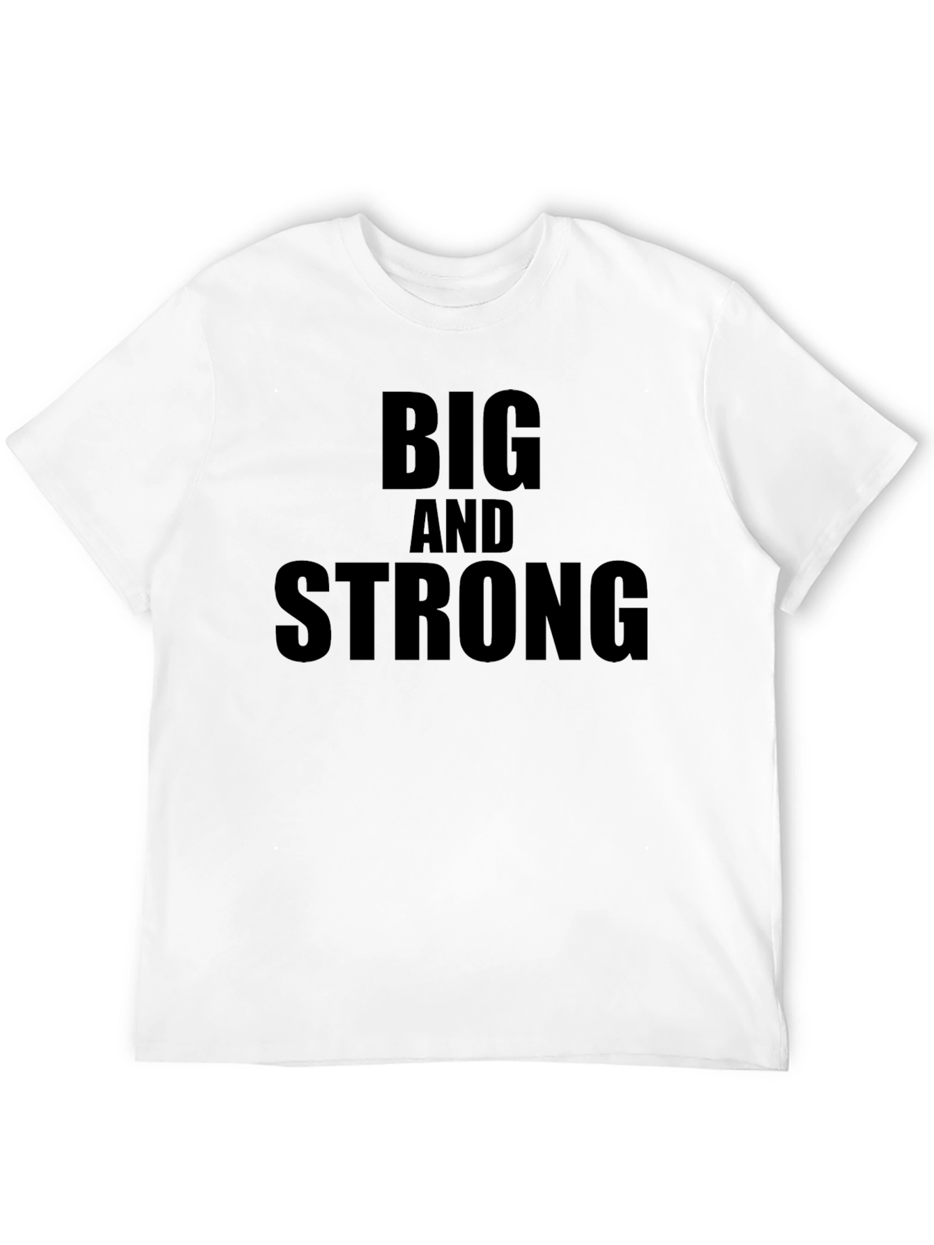 Big and Strong Graphic Tee - Black