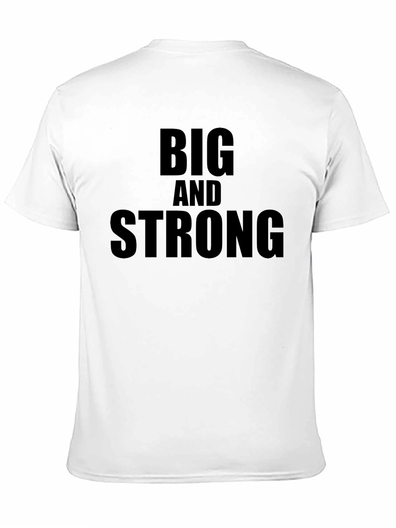 Big and Strong Graphic Tee - Black