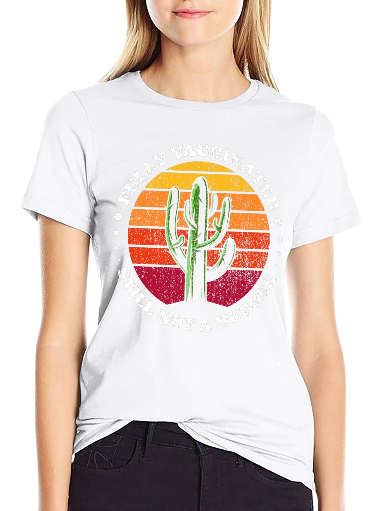 Fully Vaccinated Still Not a Hugger T-Shirt