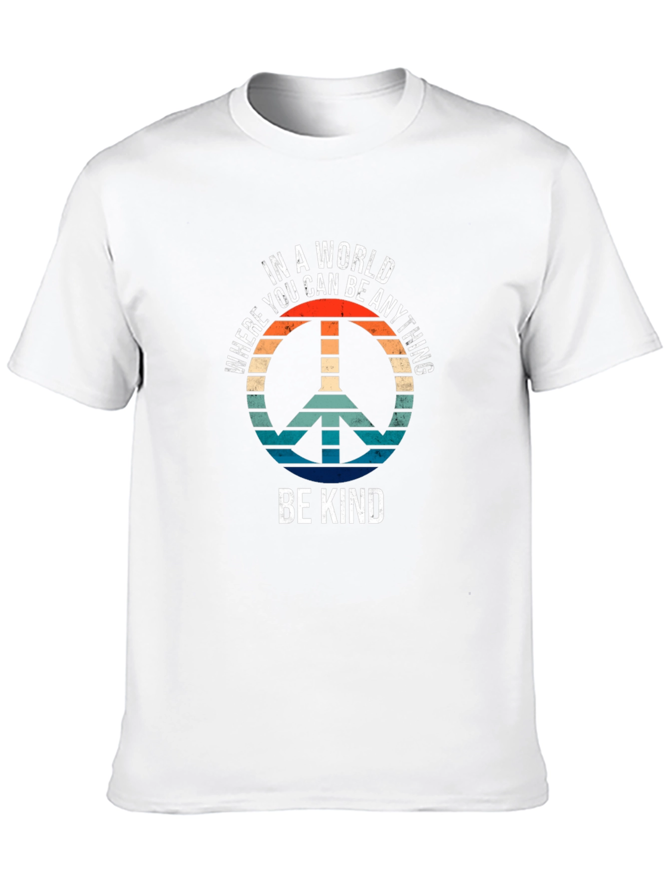 Be Kind Peace Sign T-Shirt
