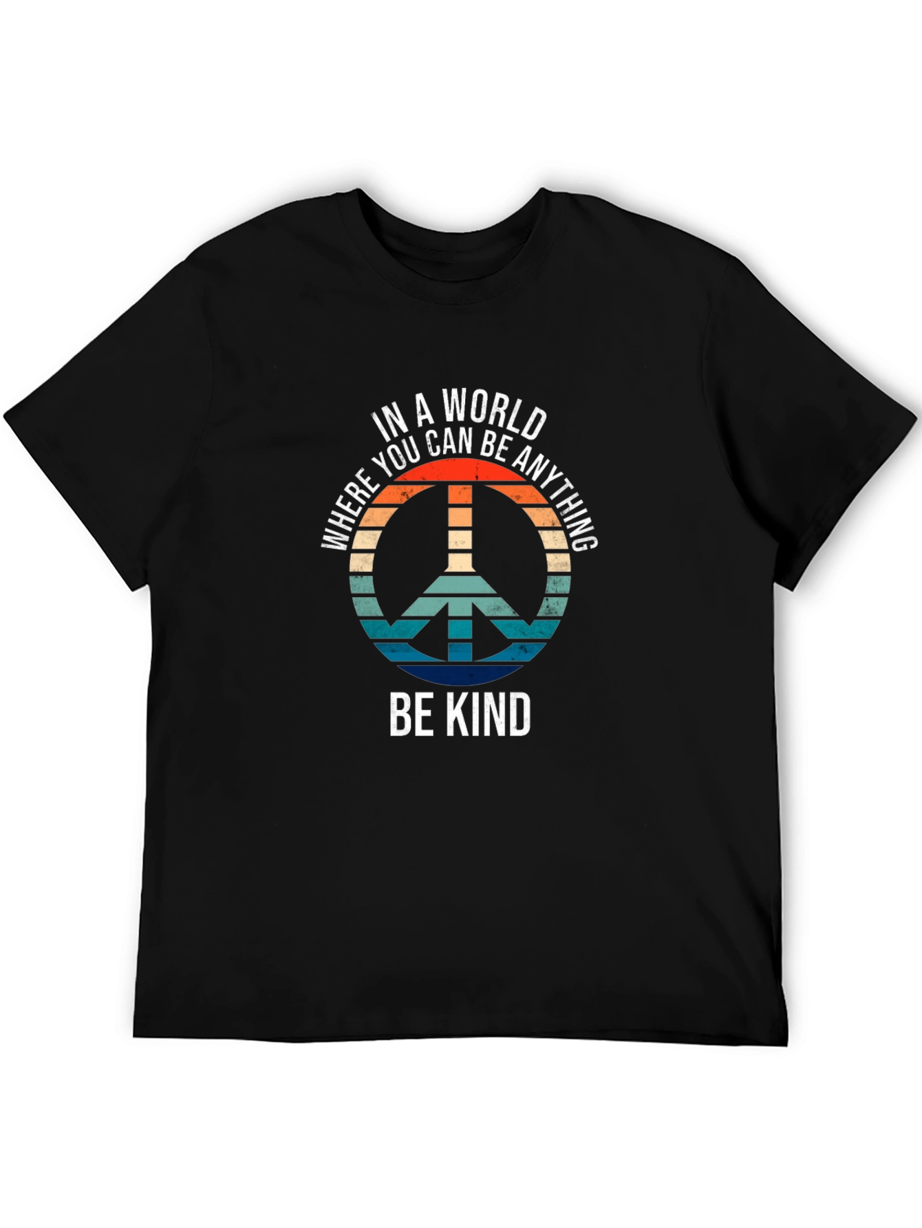 Be Kind Peace Sign T-Shirt