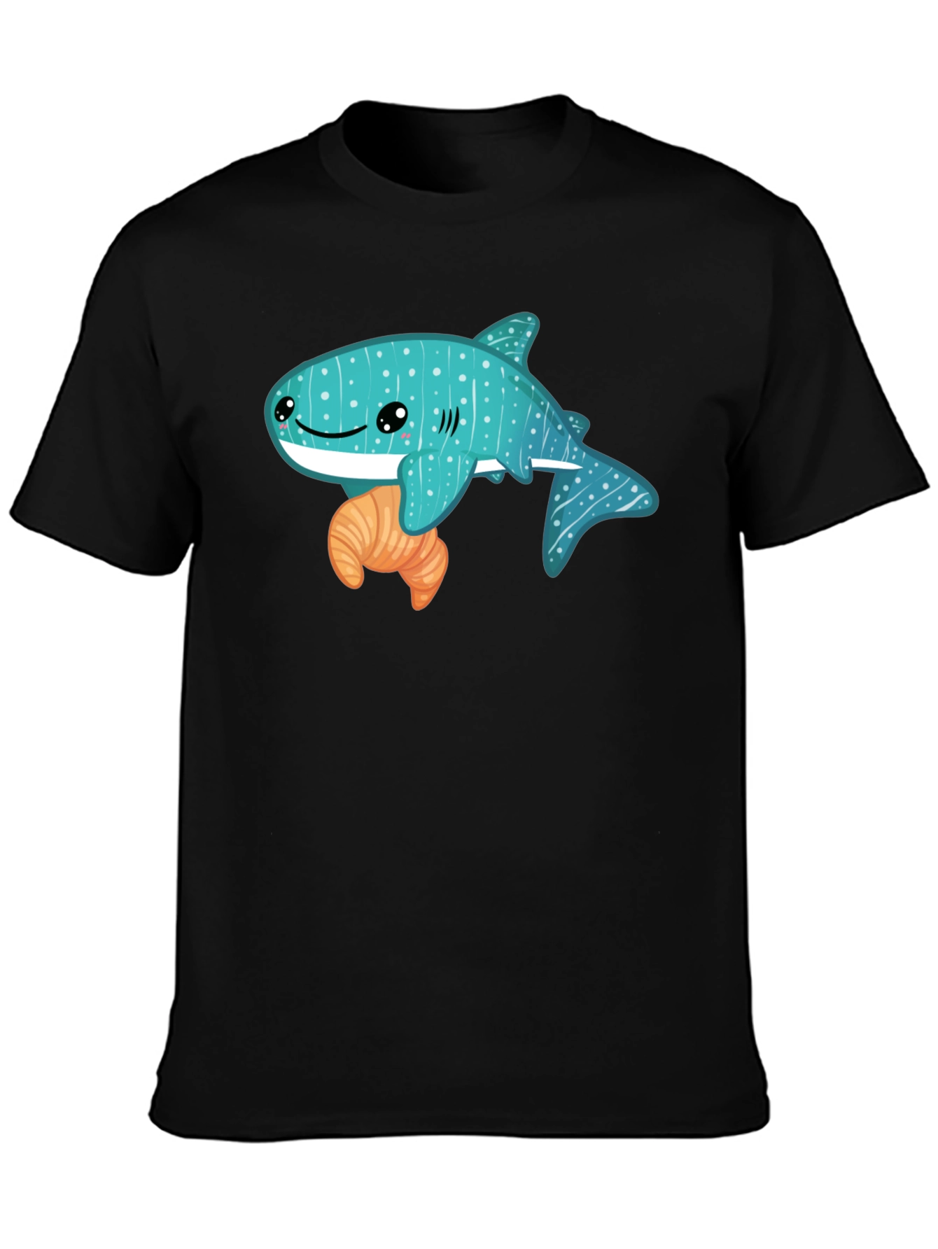 Whale Shark Croissant T-Shirt