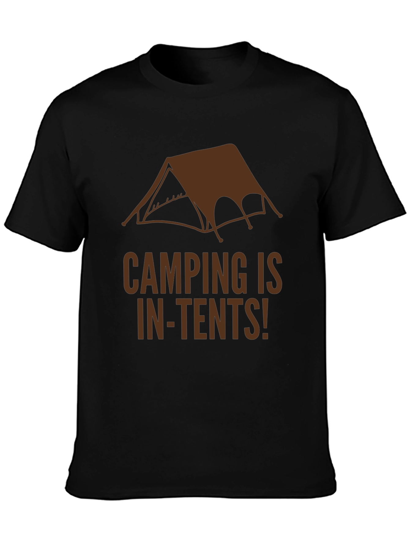Camping Is In-Tents! Graphic Tee