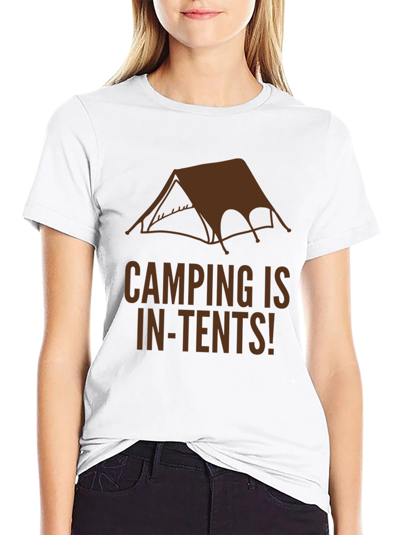Camping Is In-Tents! Graphic Tee