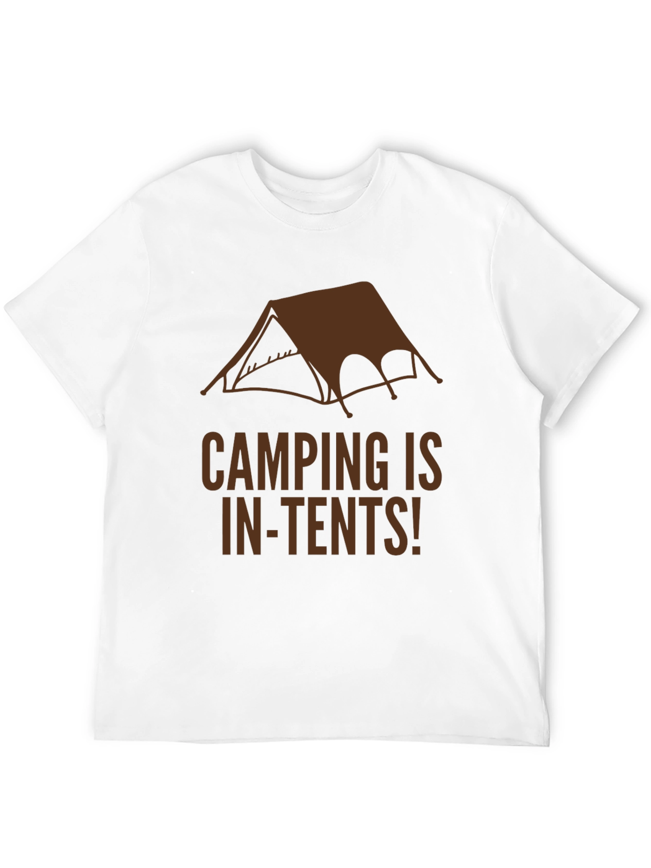 Camping Is In-Tents! Graphic Tee