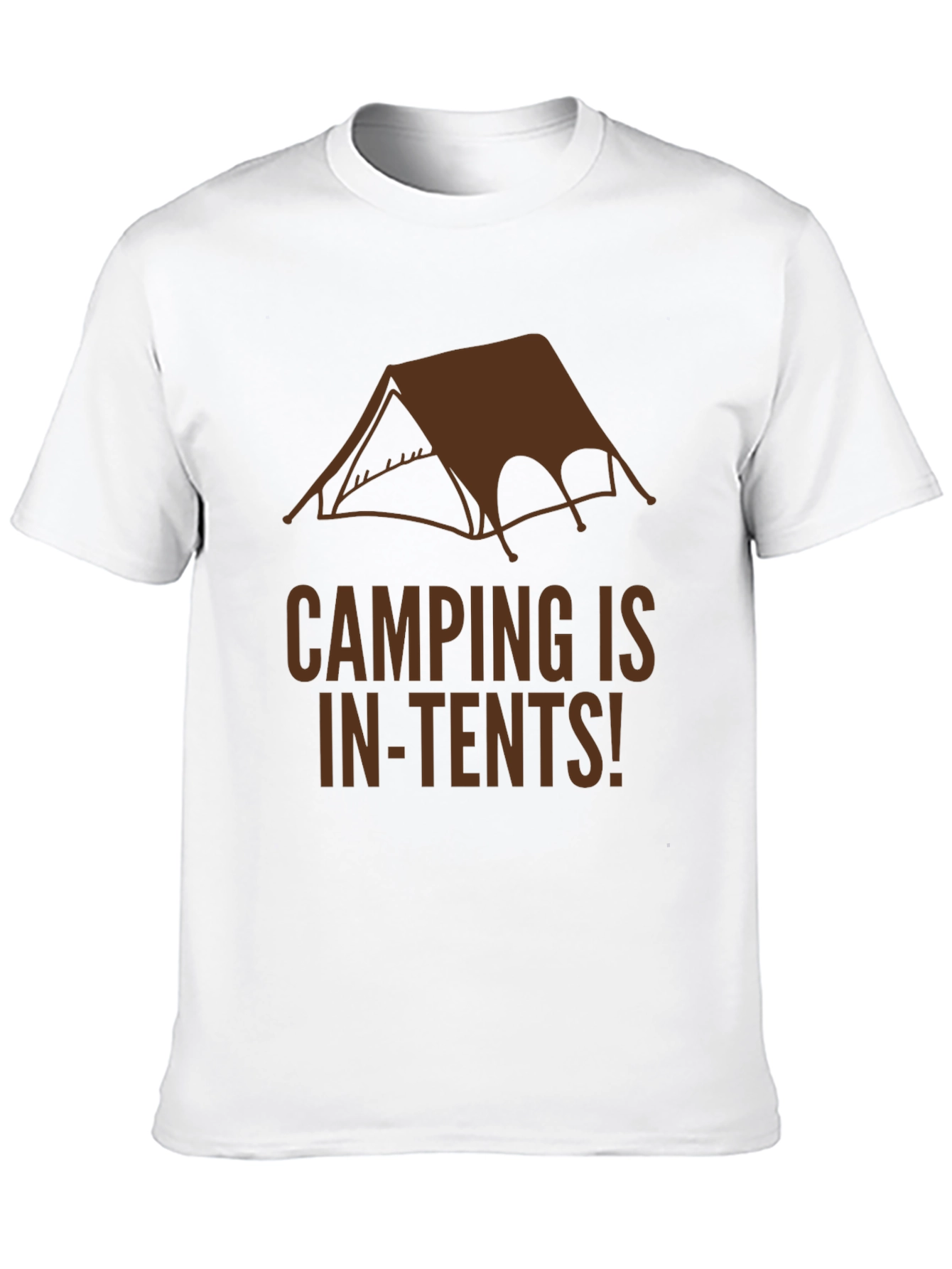 Camping Is In-Tents! Graphic Tee