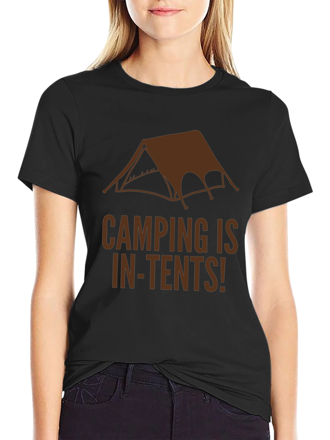 Camping Is In-Tents! Graphic Tee