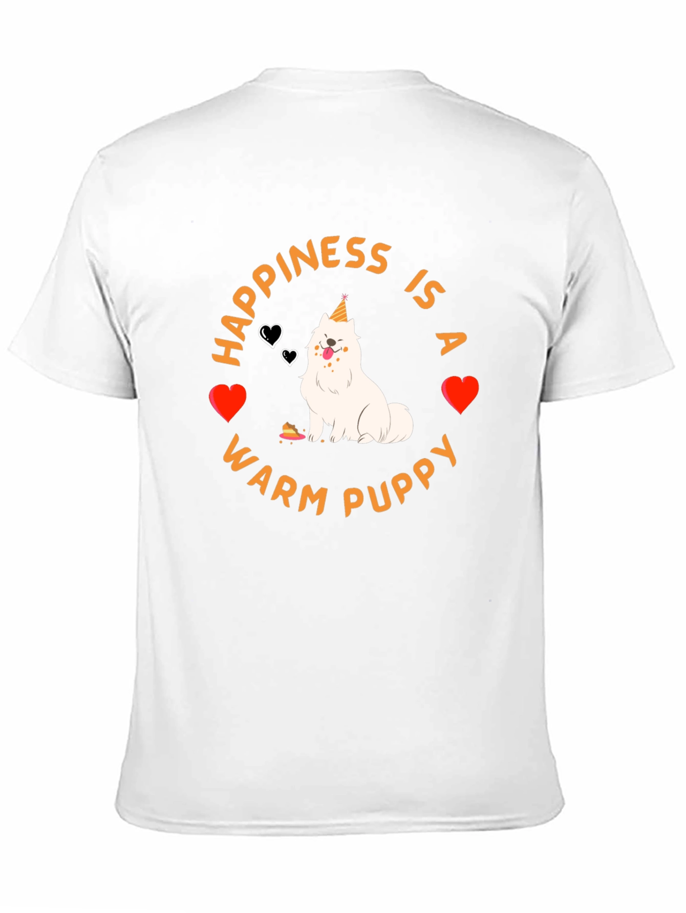 Happiness is a Warm Puppy Graphic Tee