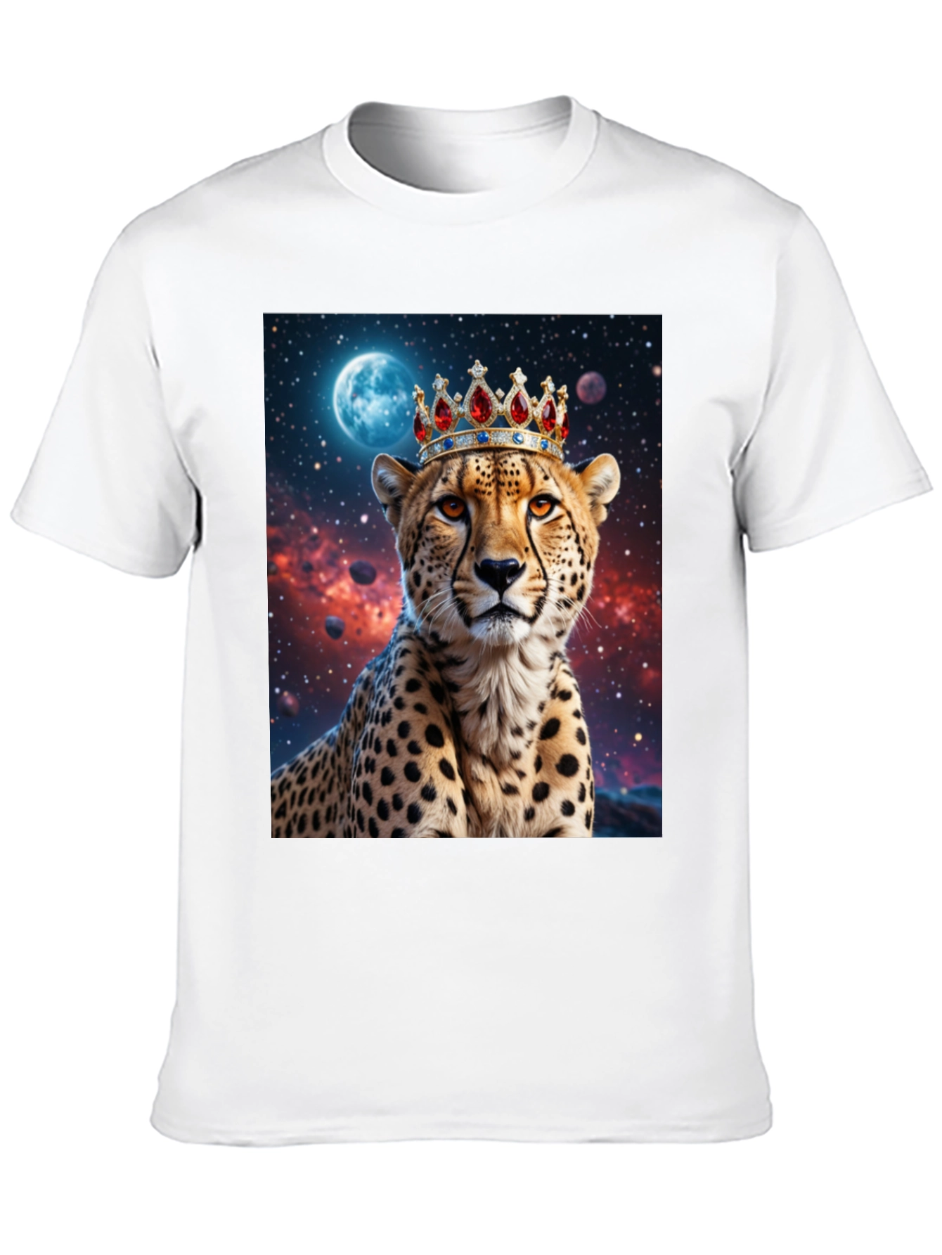 Cheetah King Graphic T-Shirt