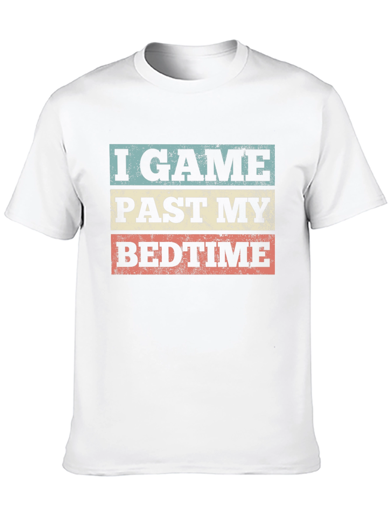 I Game Past My Bedtime Graphic Tee
