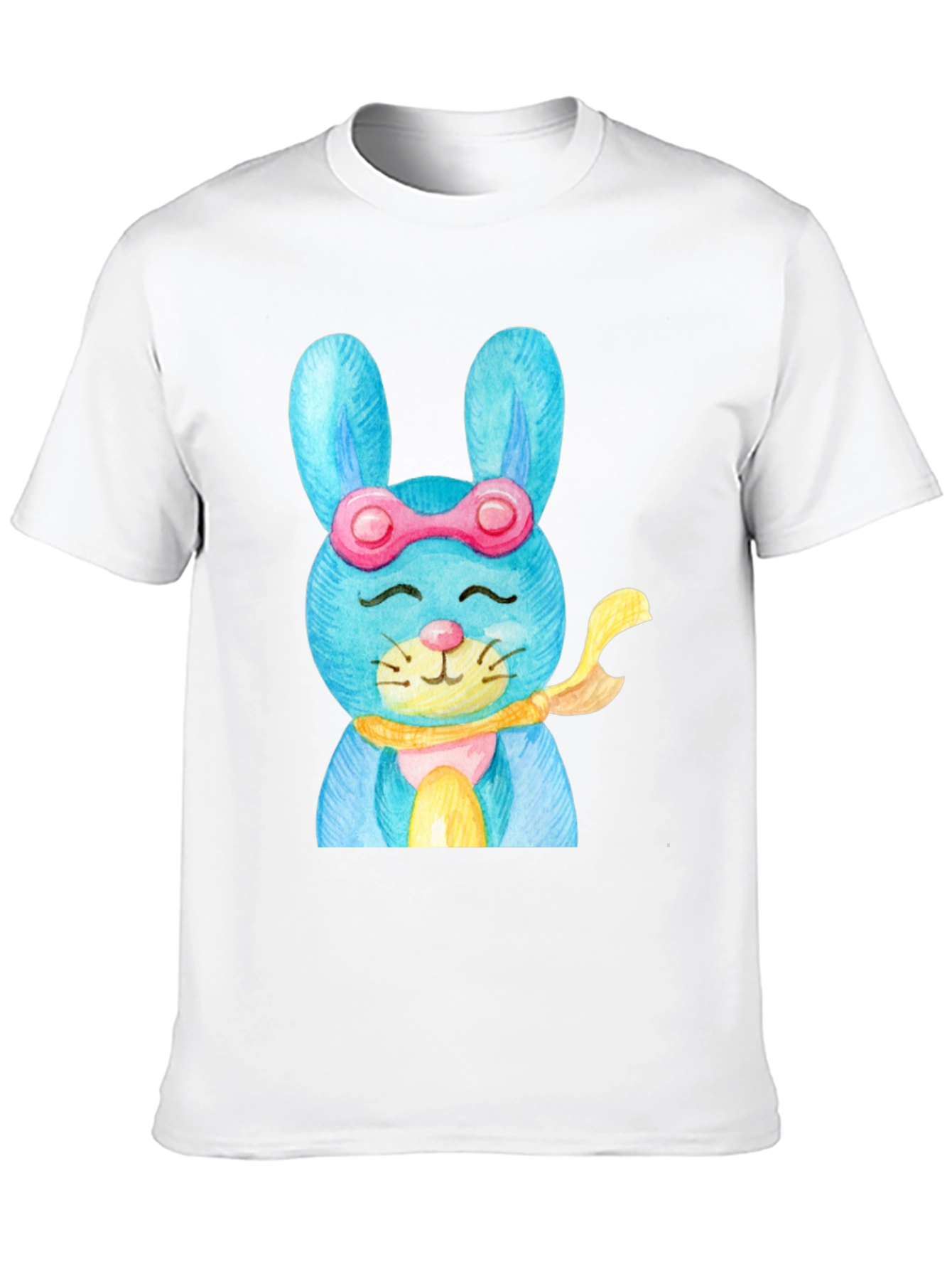 Easter Bunny Graphic Tee - Soft Cotton Blend