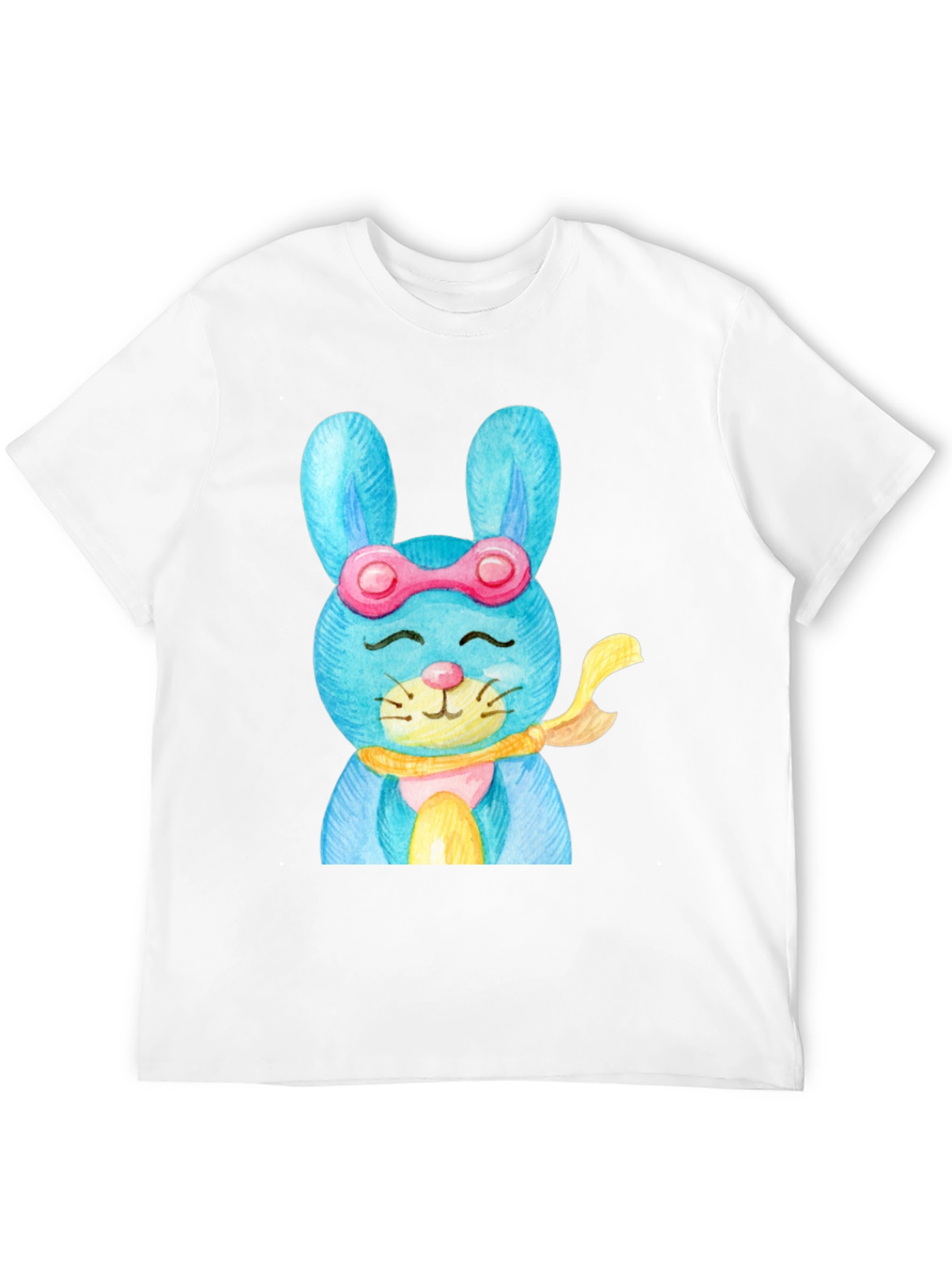 Easter Bunny Graphic Tee - Soft Cotton Blend