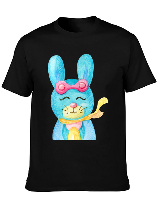 Easter Bunny Graphic Tee - Soft Cotton Blend