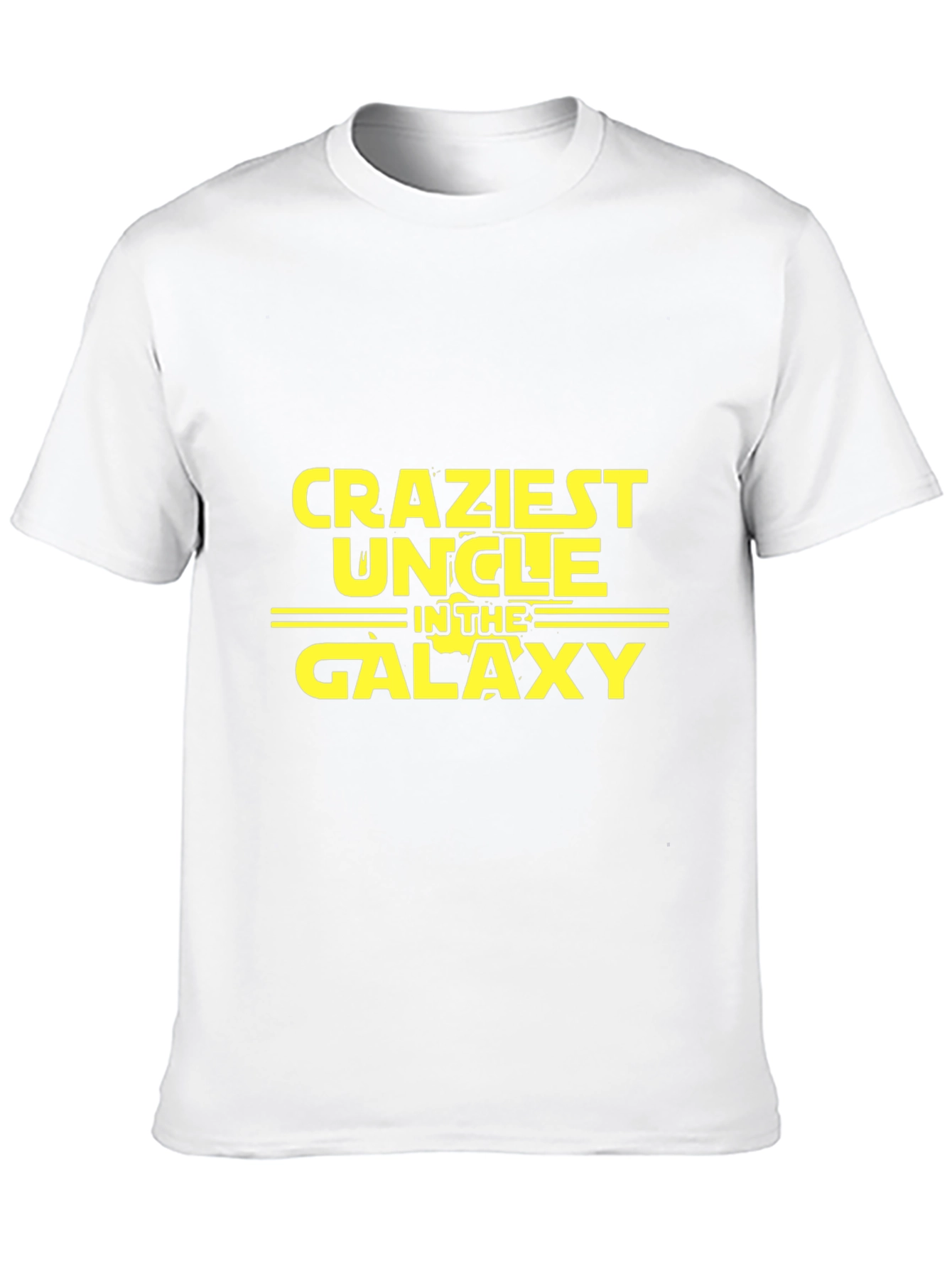 Craziest Uncle in the Galaxy Black T-Shirt