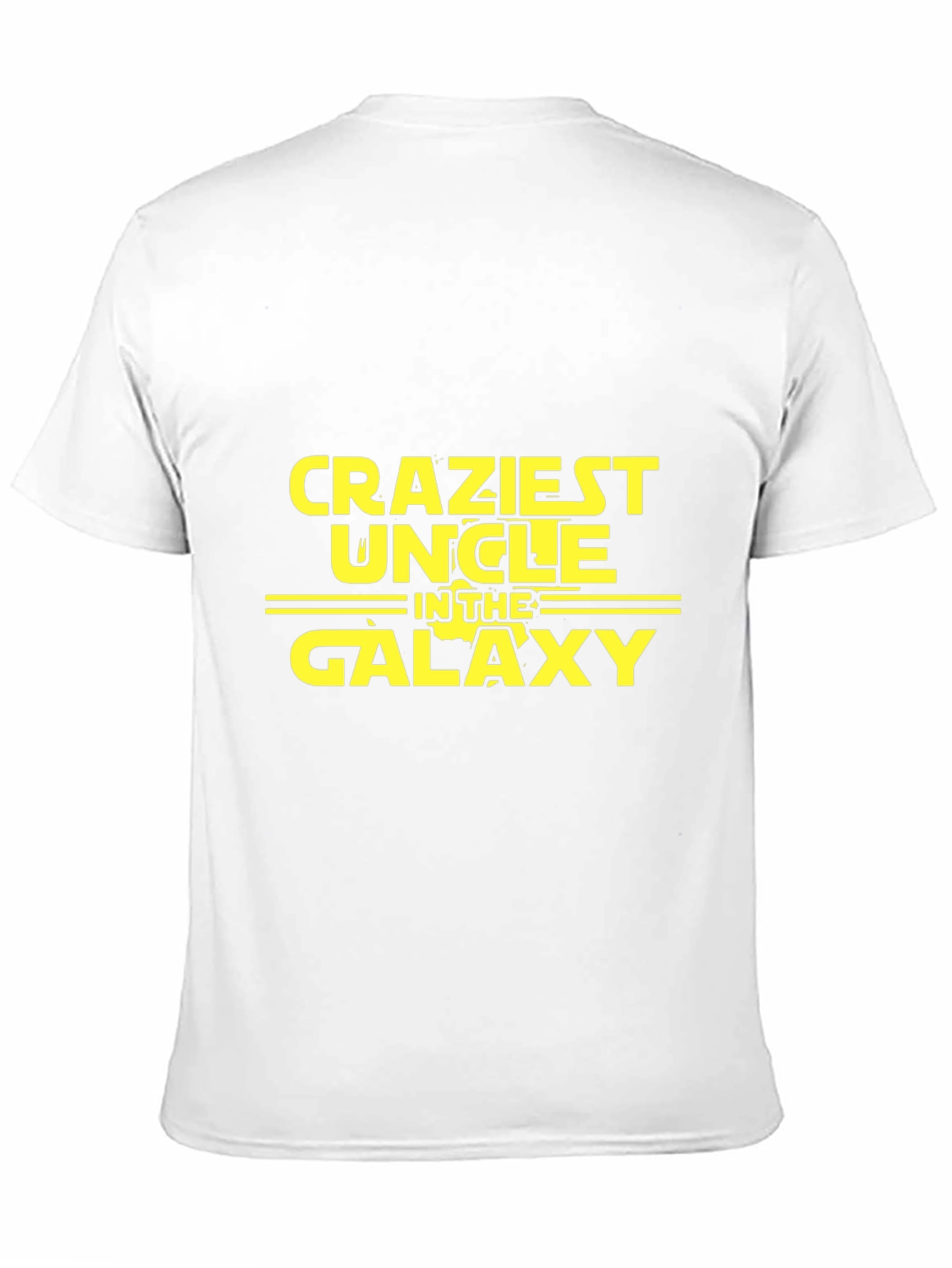Craziest Uncle in the Galaxy Black T-Shirt