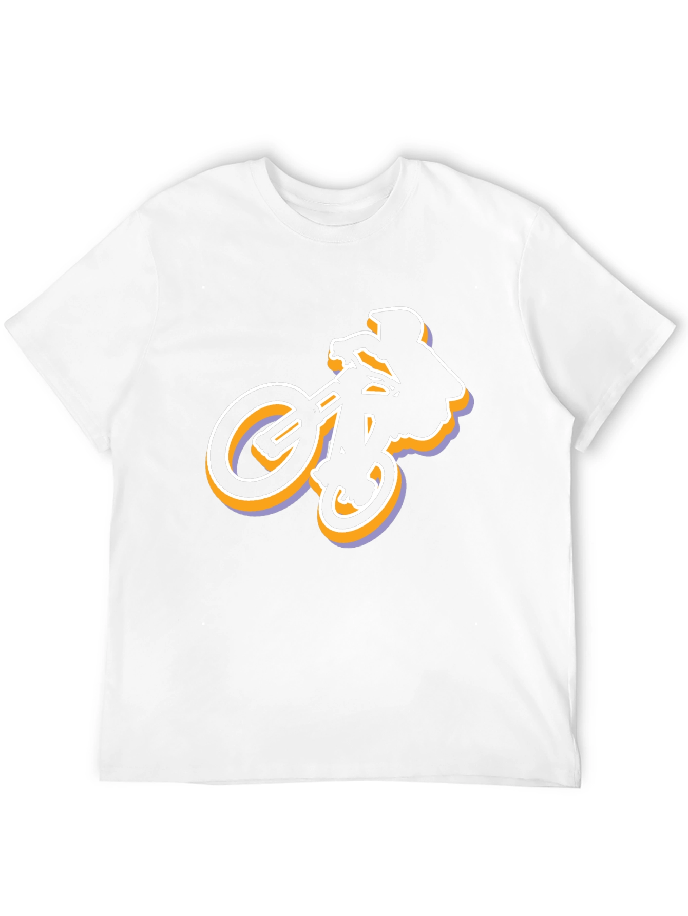 BMX Rider Graphic Tee - Cool Black T-Shirt