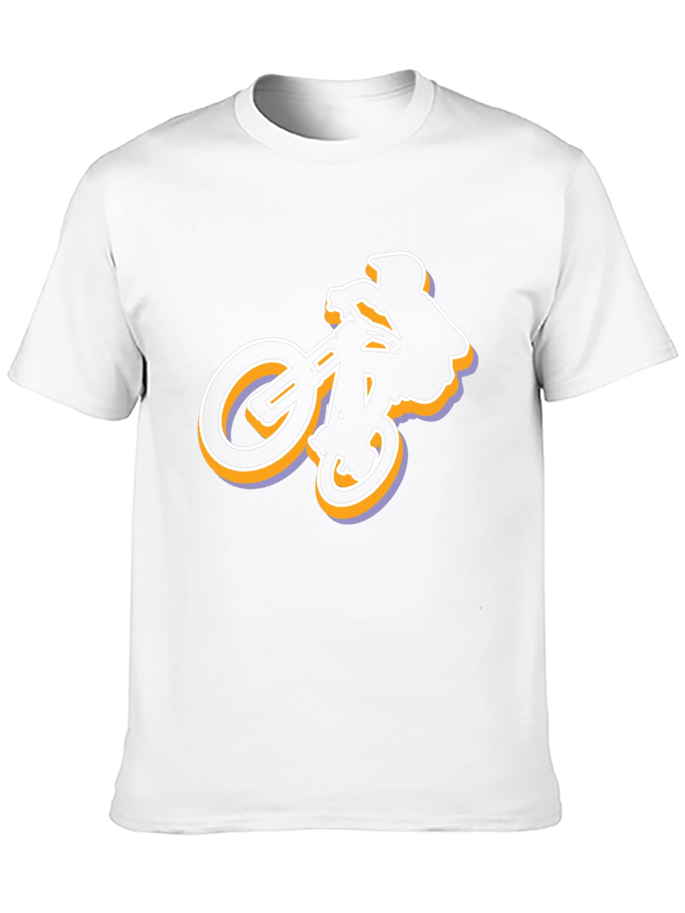 BMX Rider Graphic Tee - Cool Black T-Shirt