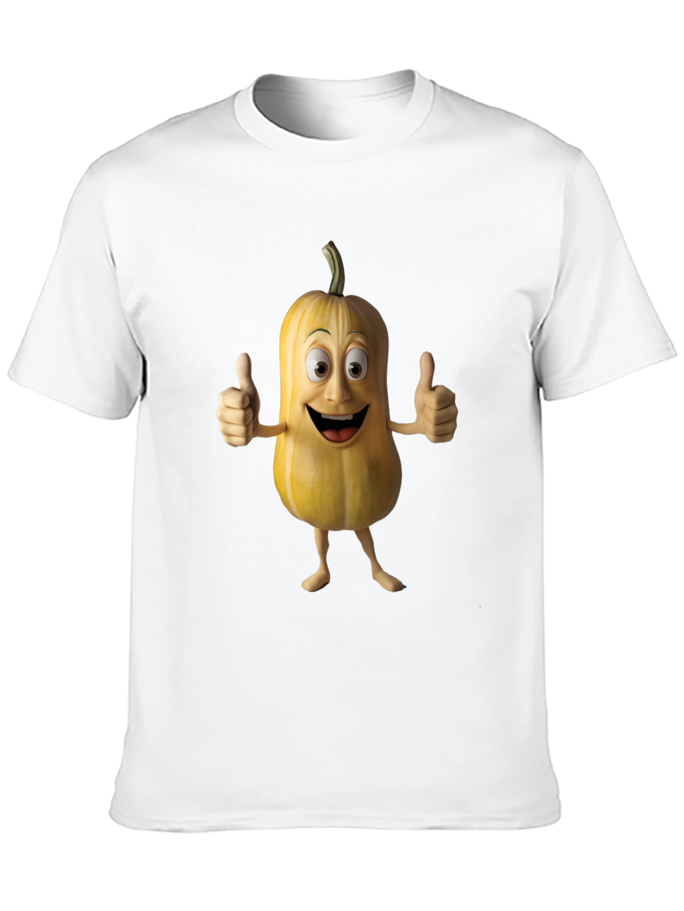 Funny Cartoon Pumpkin T-Shirt