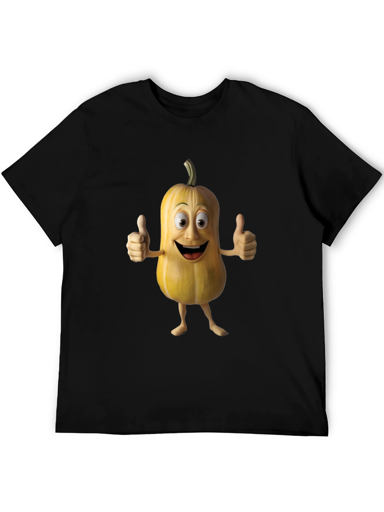 Funny Cartoon Pumpkin T-Shirt