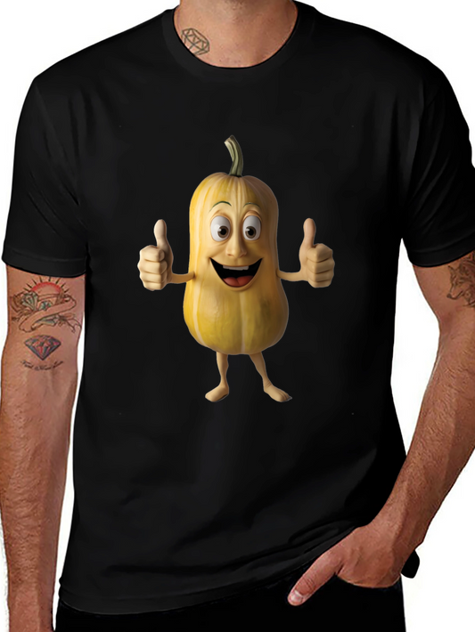 Funny Cartoon Pumpkin T-Shirt