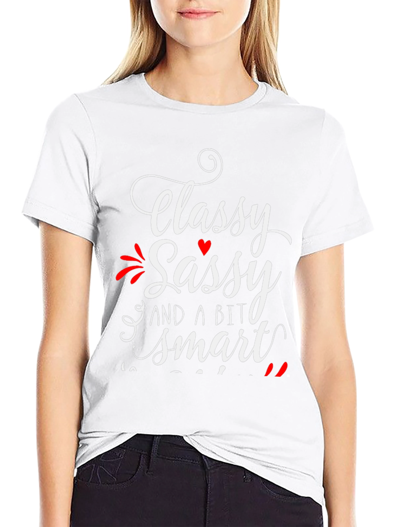 Classy Sassy & Smart T-Shirt - Trendy Graphic Tee