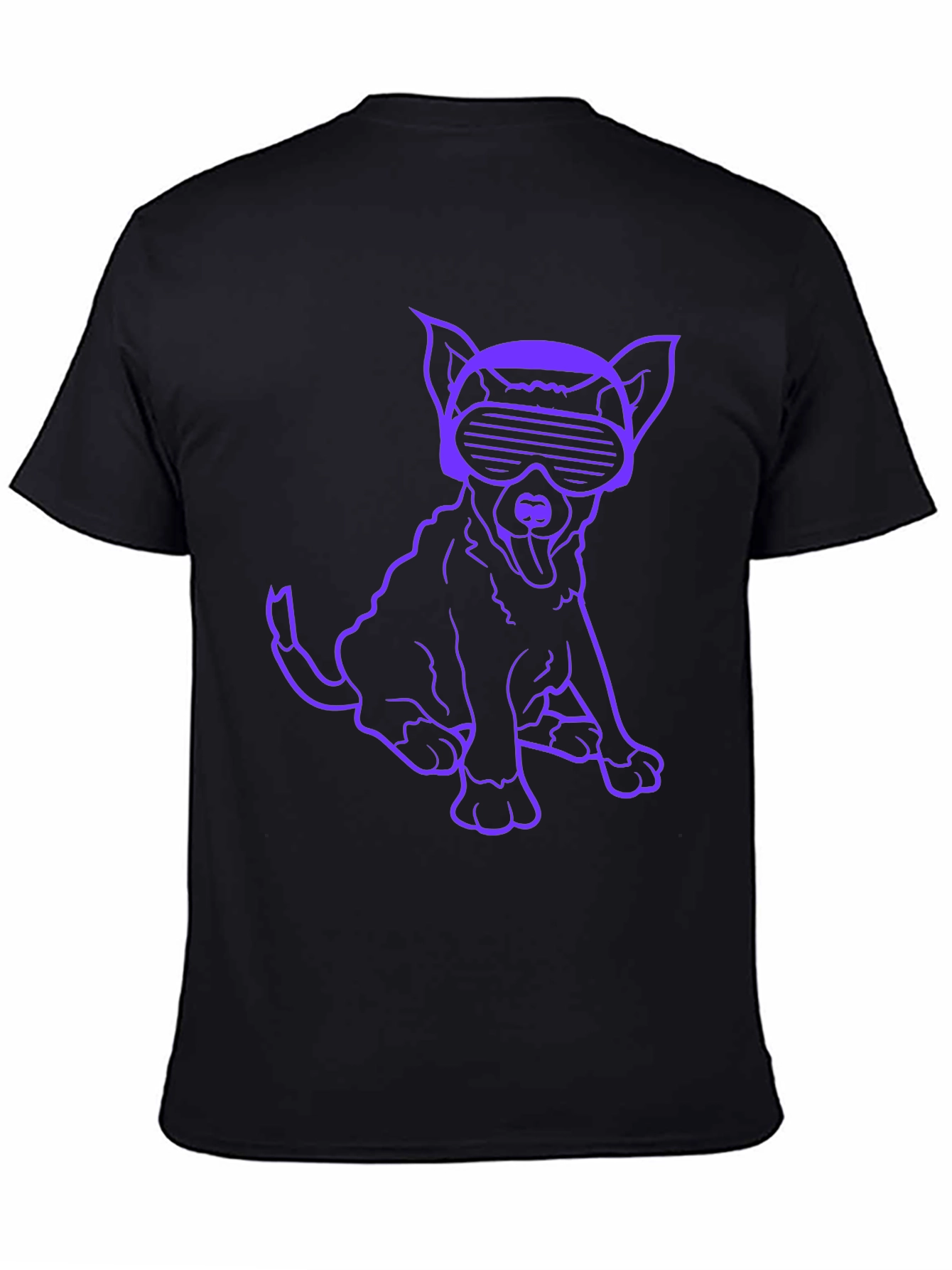 Cyber Pup T-Shirt - Cool Dog Graphic Tee