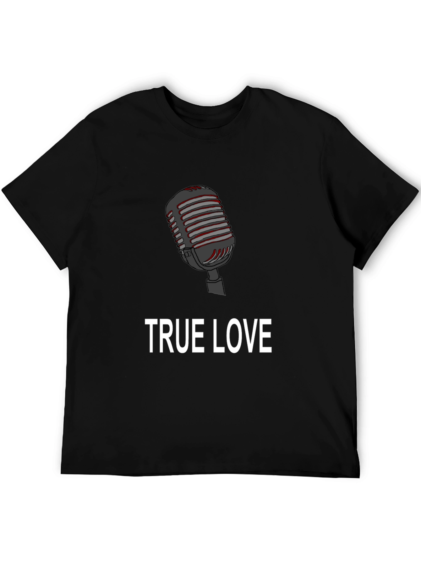 True Love Microphone Graphic Tee