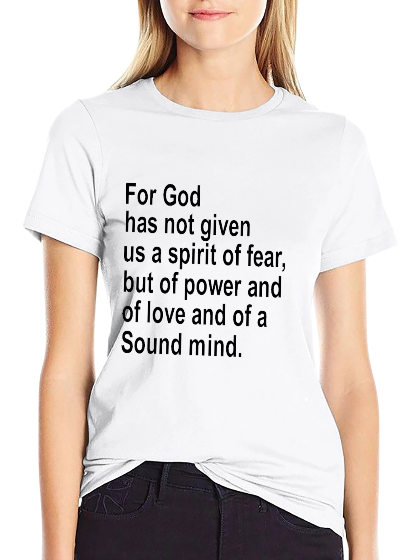 Inspirational T-Shirt: Gods Spirit of Power and Love