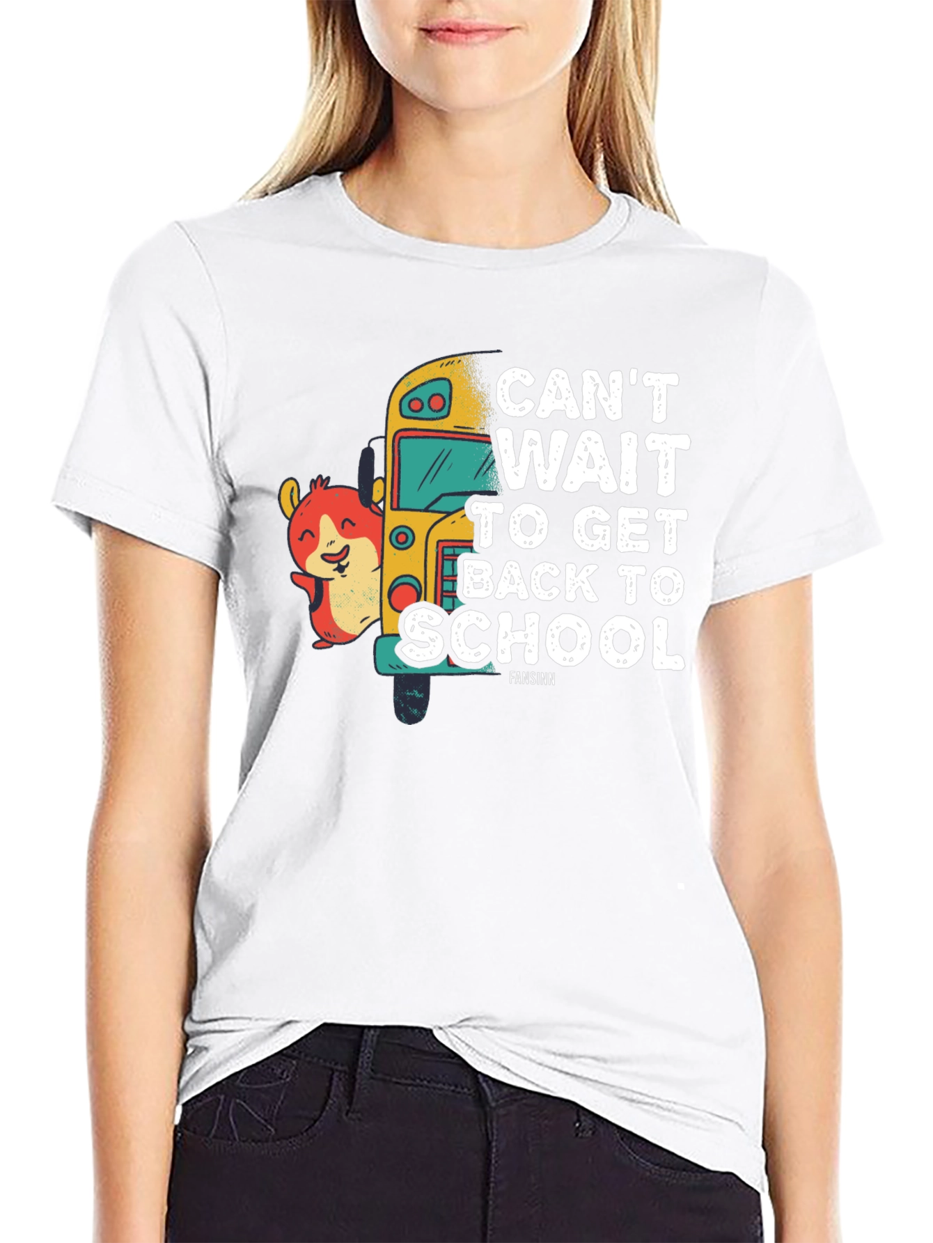 Back to School Hamster Tee
