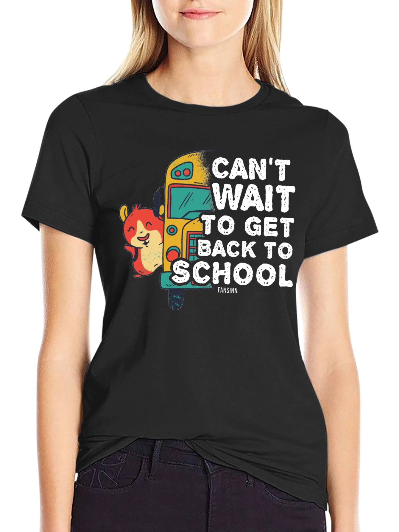 Back to School Hamster Tee