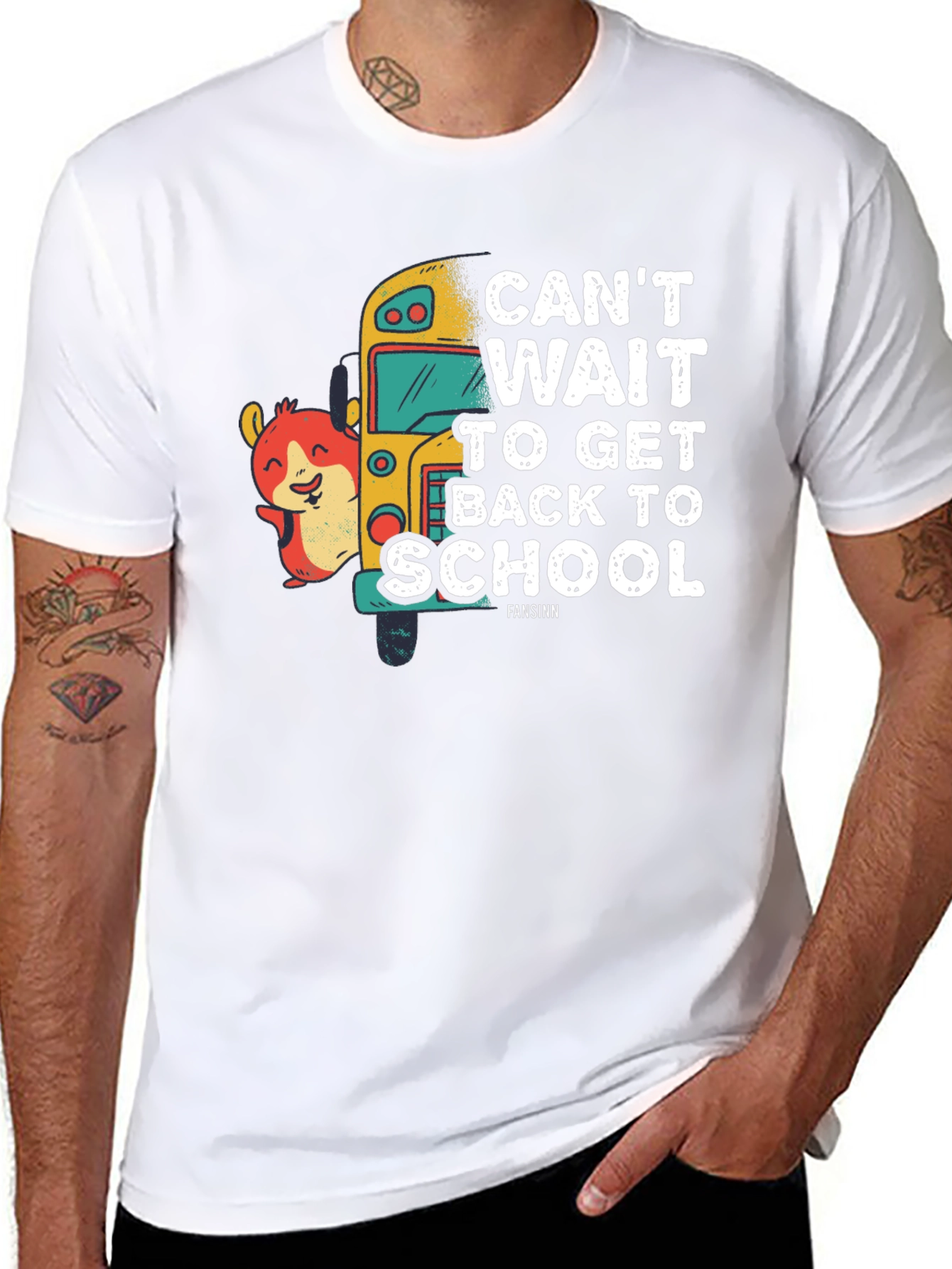 Back to School Hamster Tee
