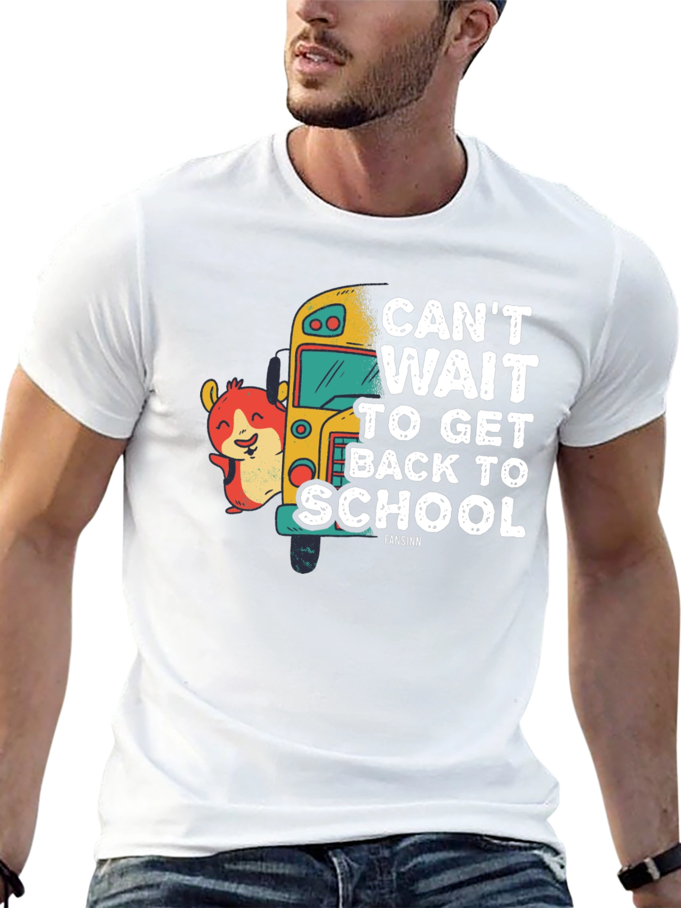 Back to School Hamster Tee