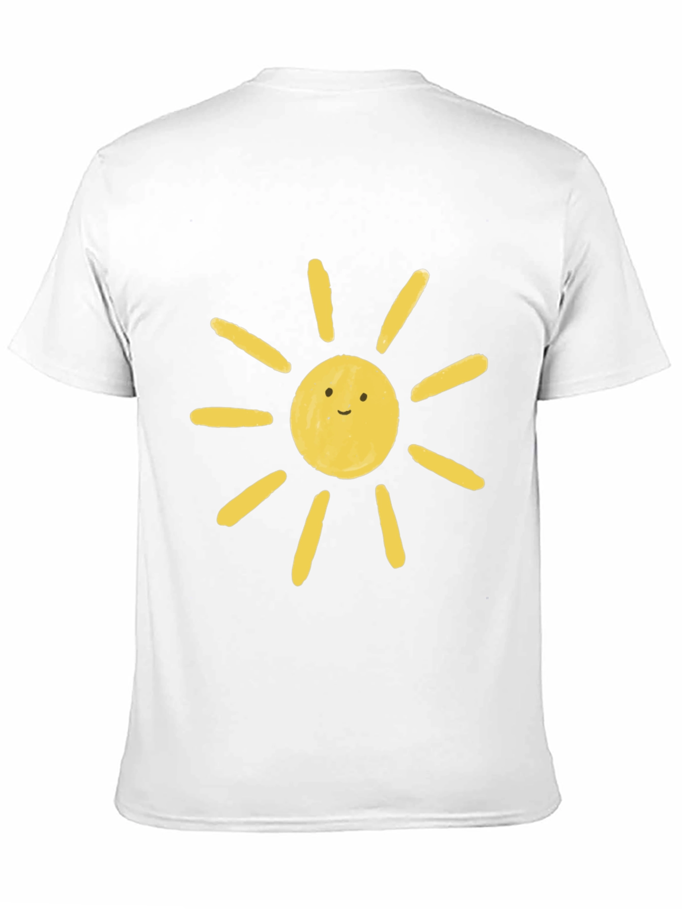 Cute Sun Graphic Black T-Shirt