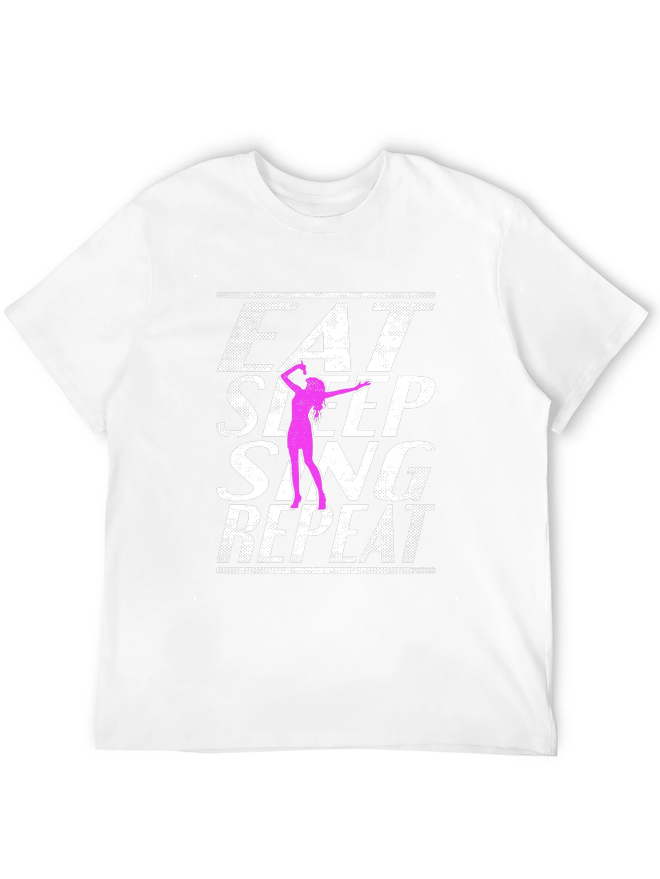 Eat Sleep Sing Repeat Graphic Tee