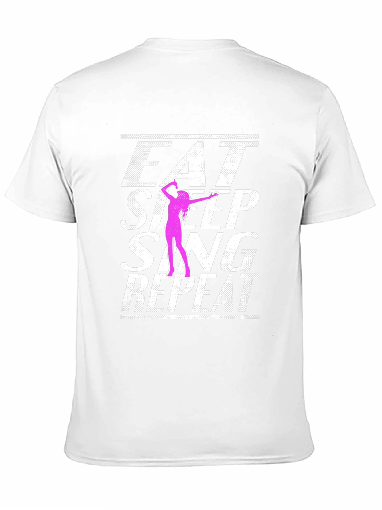 Eat Sleep Sing Repeat Graphic Tee
