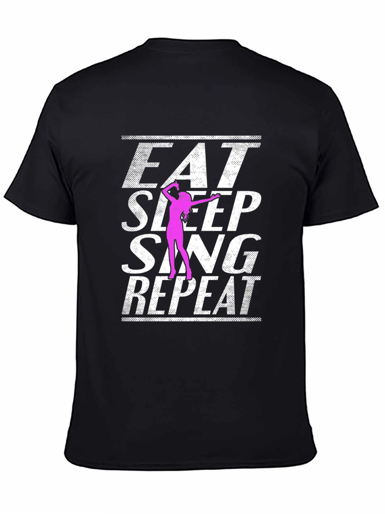Eat Sleep Sing Repeat Graphic Tee